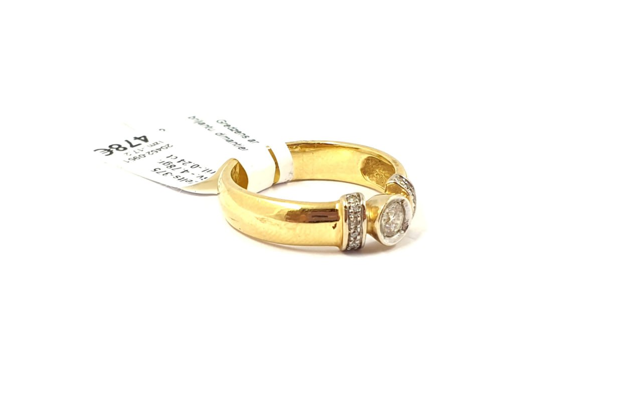 Gredzens ar briljantiem (0.24ct) 20452-0951