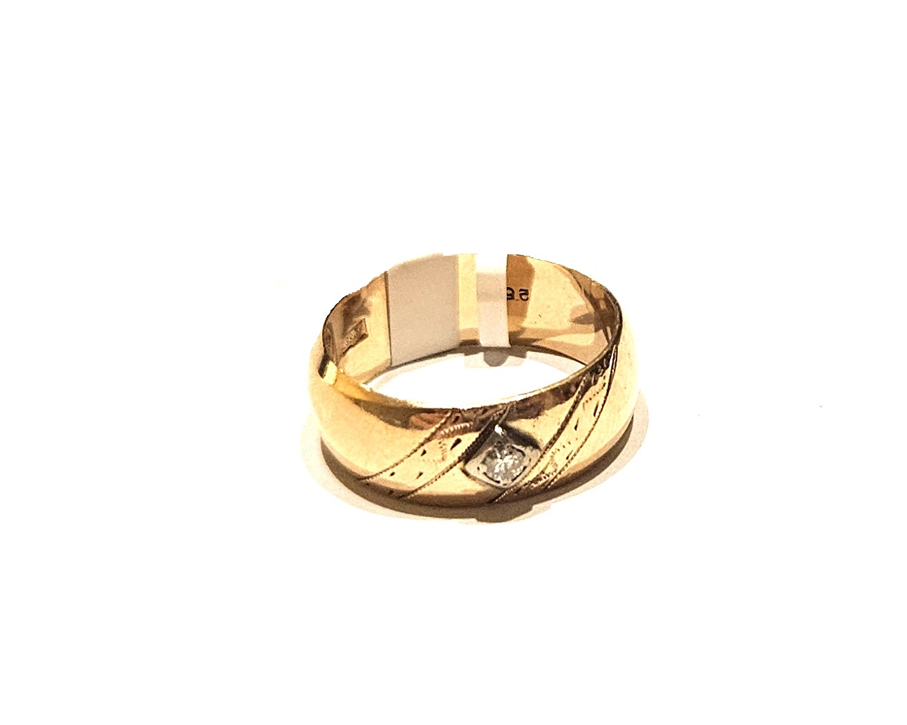 Gredzens ar briljantu (0.04 ct) 18180-1151