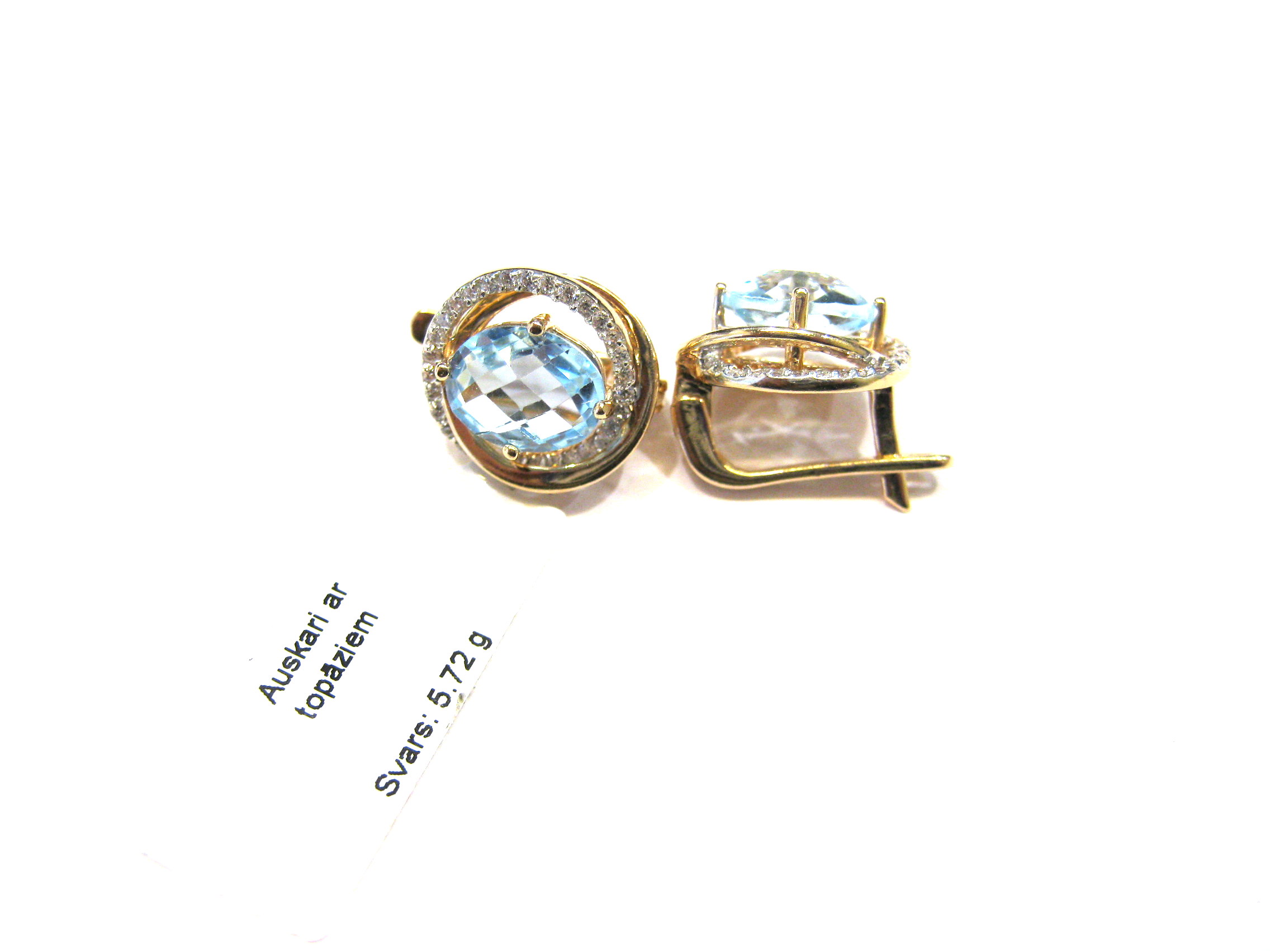 Auskari ar topāziem  1132-8353