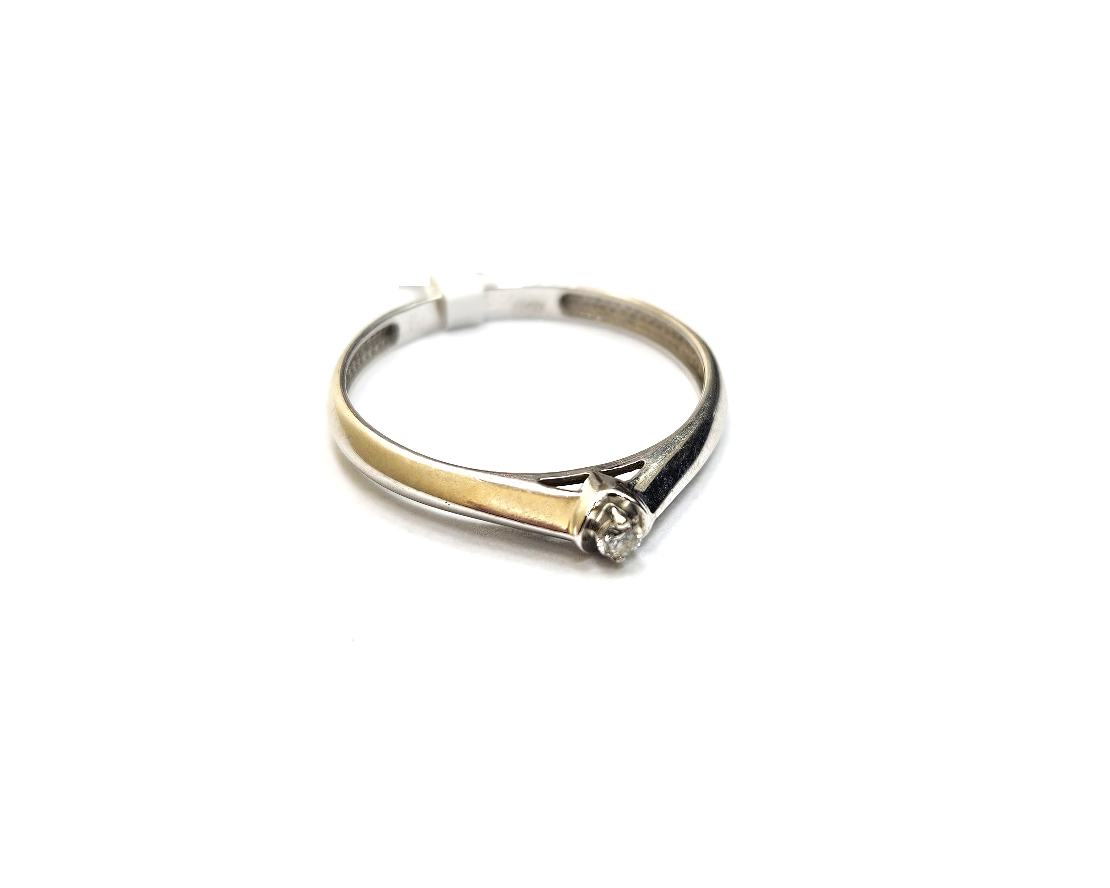 Gredzens ar briljantu (0.01 ct) 361-5763