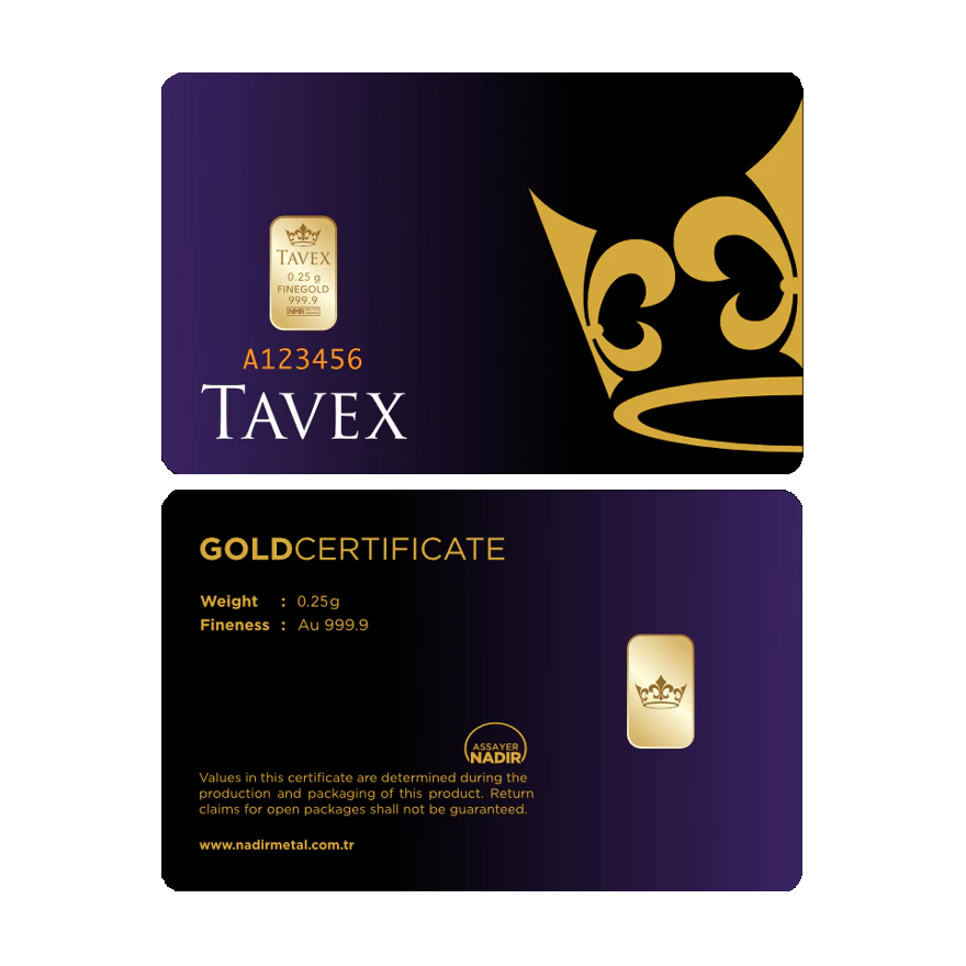 Zelta stienis Tavex 0.25 g. 480-3063