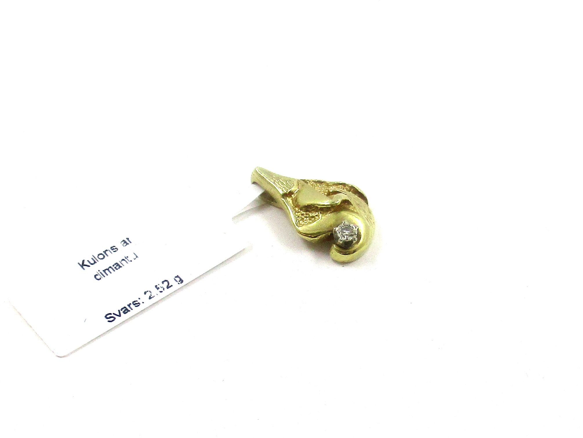 Kulons ar dimantu (0.01ct) 23663-8151