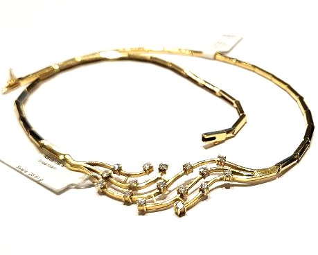 Kaklarota ar briljantiem (0.96 ct) 13250-0841