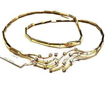 Kaklarota ar briljantiem (0.96 ct) 13250-0841