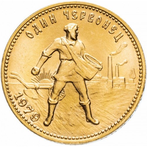Zelta Krievijas monēta Odin Červonec. Rezervēts līdz 06.03.26