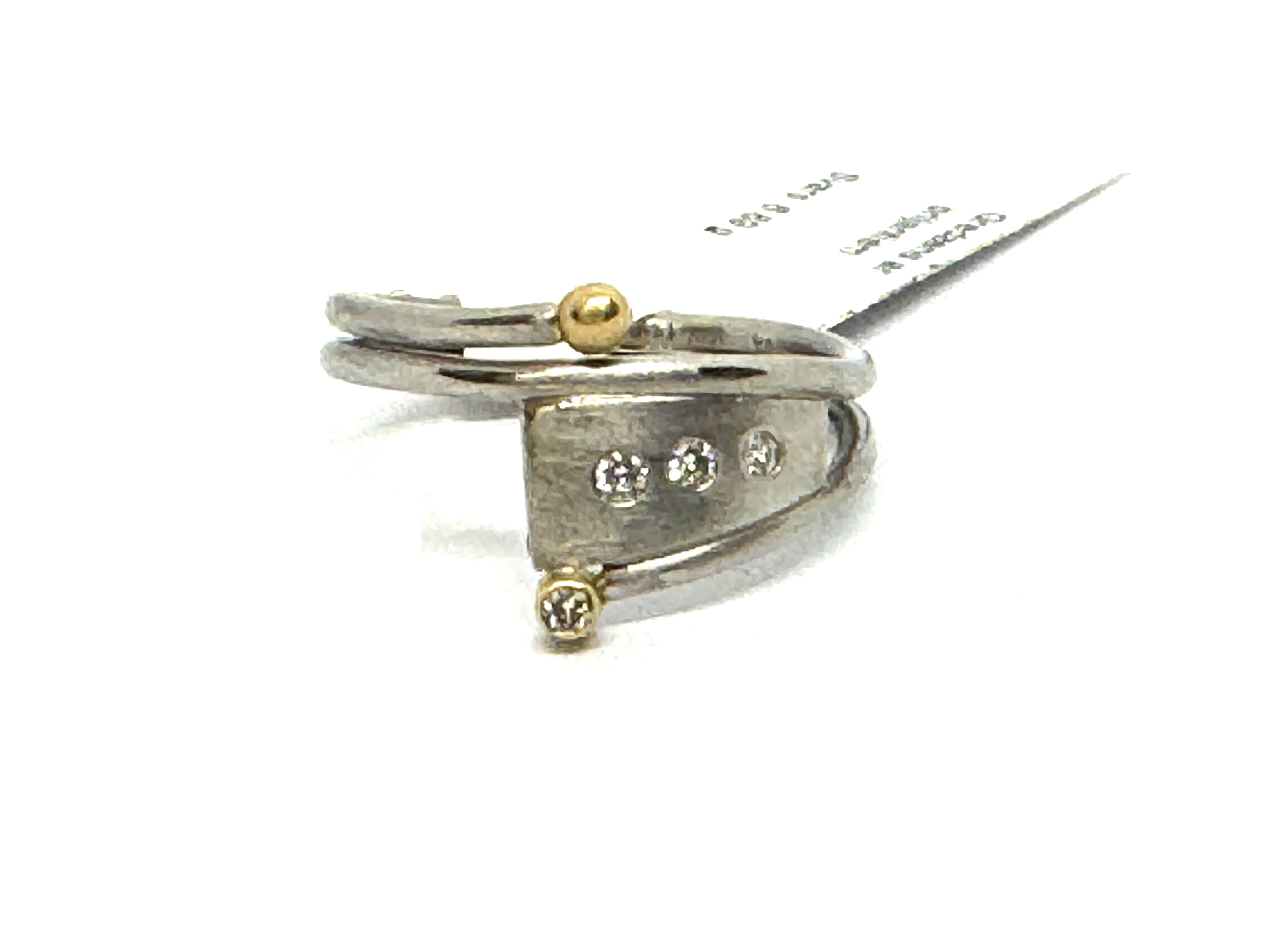 Gredzens ar briljantiem (0.07ct) 10362-4051