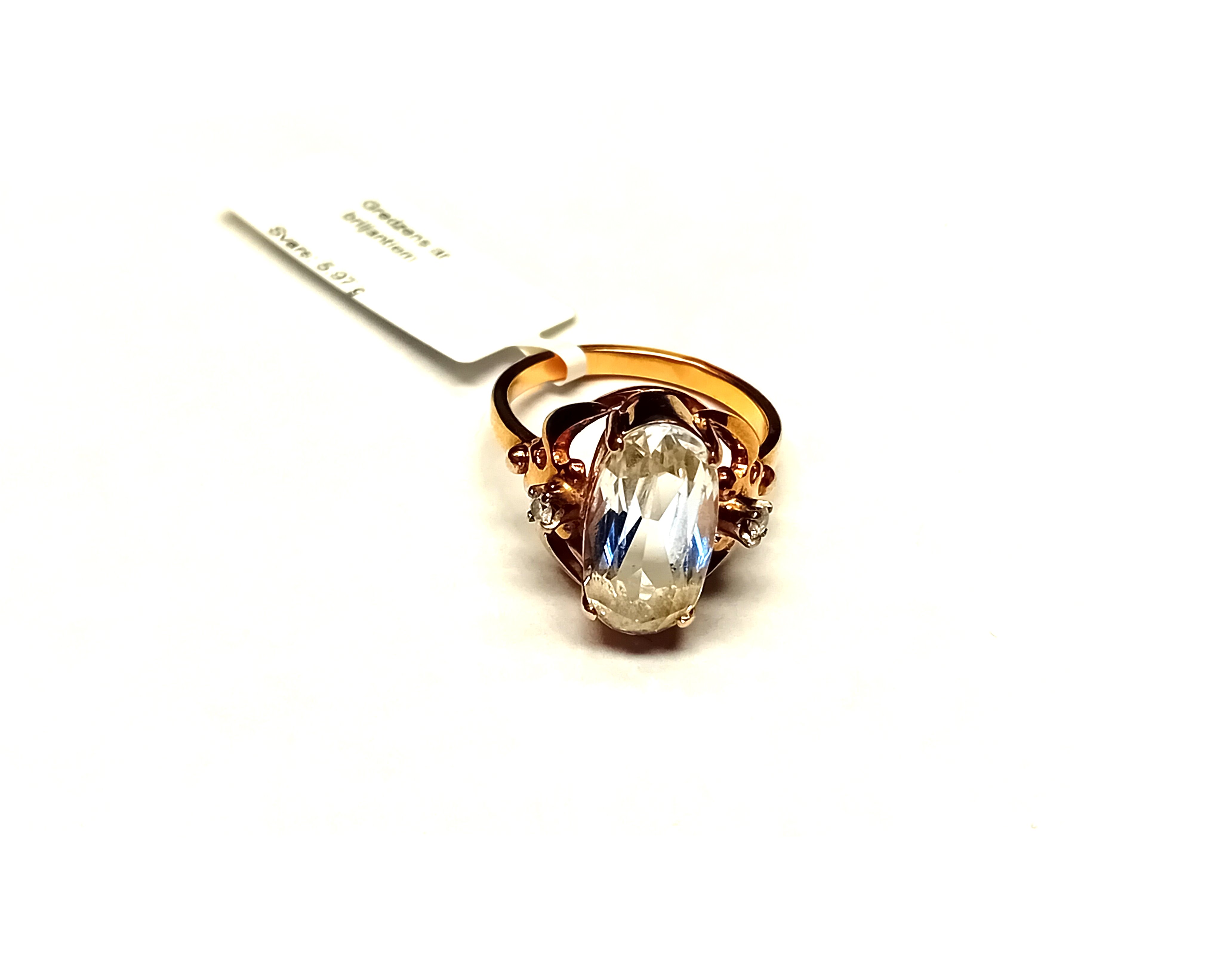 Gredzens ar briljantiem (0.10 ct)  122-5063