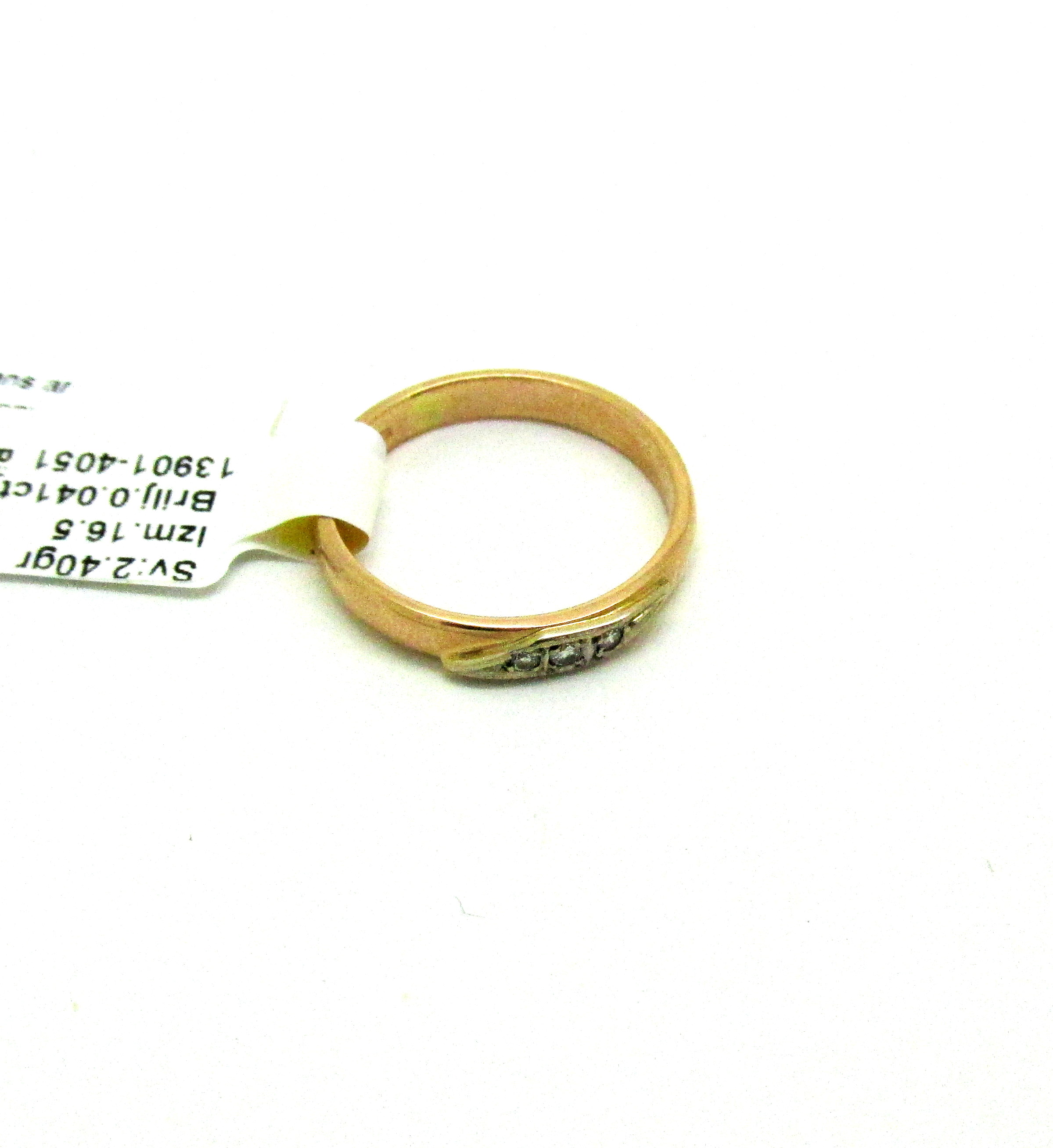 Gredzens ar briljantiem (0.04ct) 13901-4051