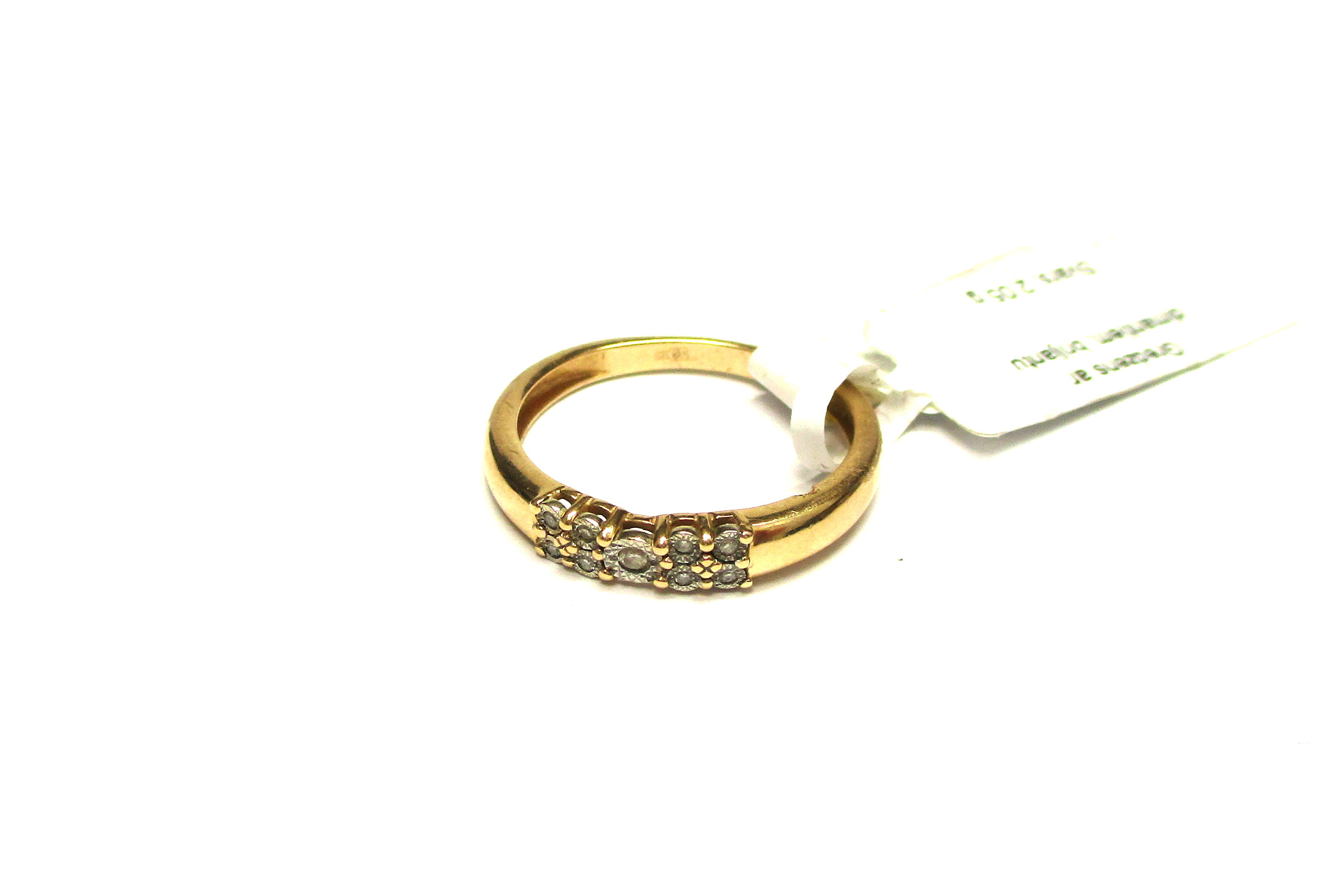 Gredzens ar briljantiem (0.02 ct) 2673-0753