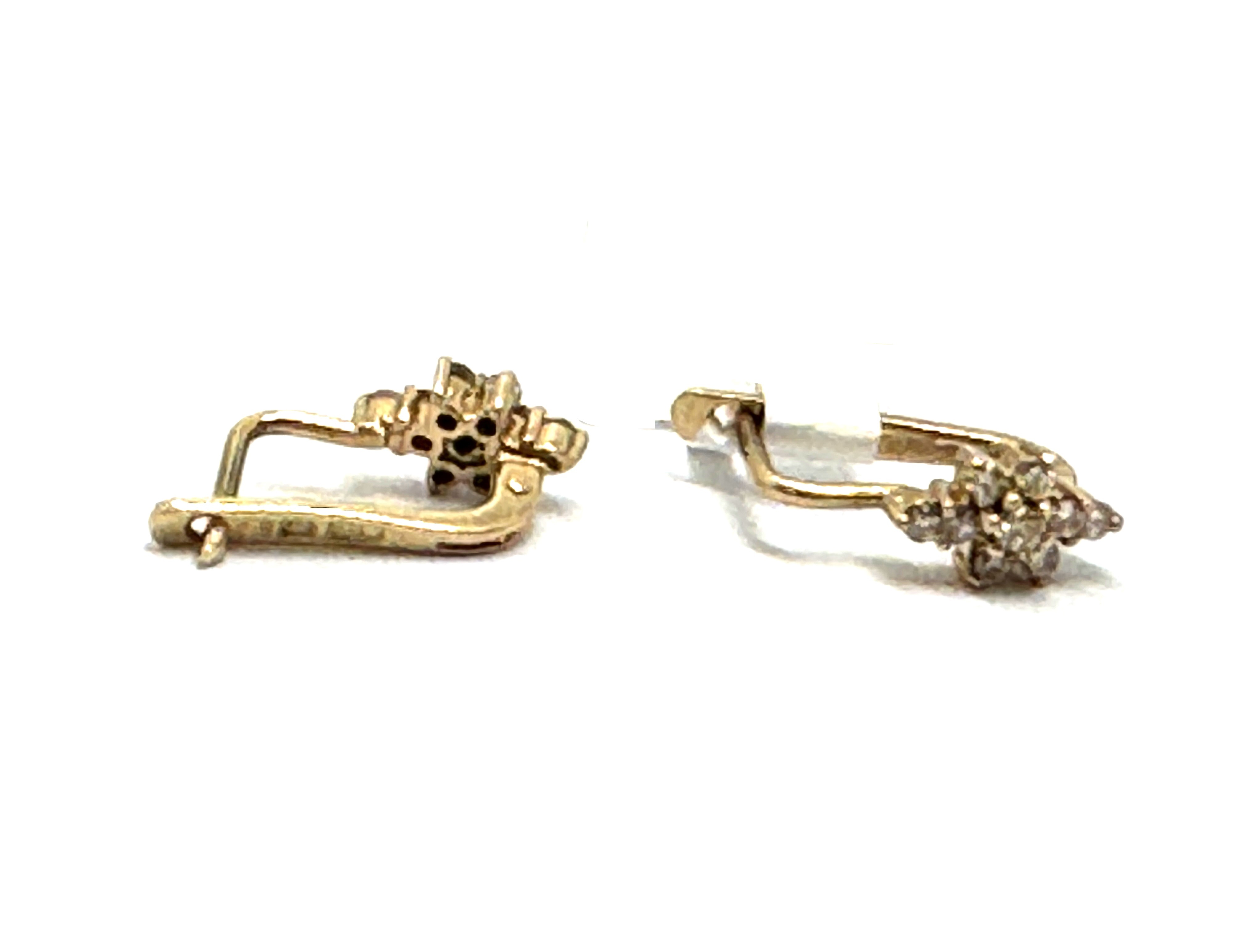 Auskari   ar briljantiem (0.12 ct)  4240-4651