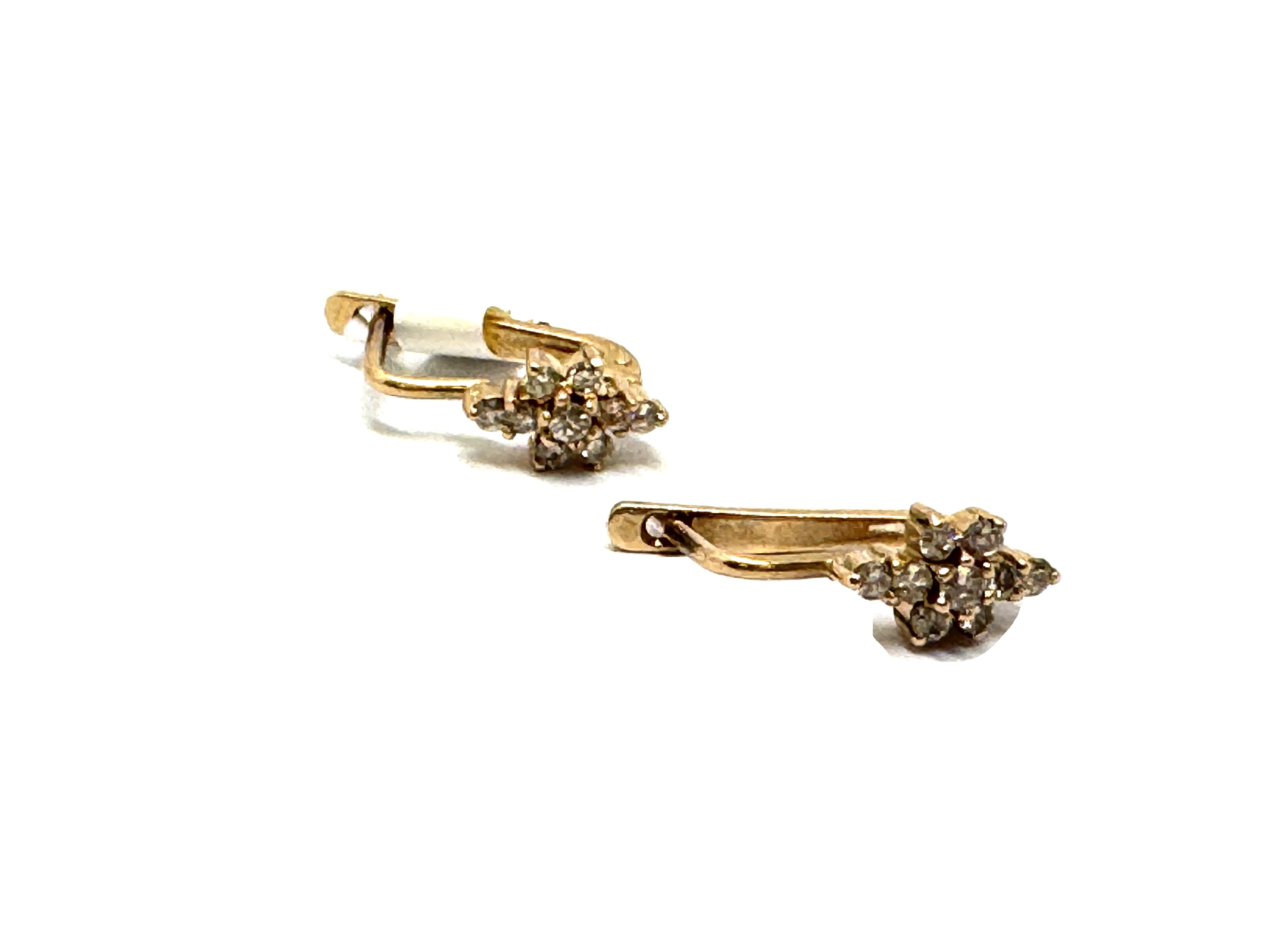 Auskari   ar briljantiem (0.12 ct)  4240-4651