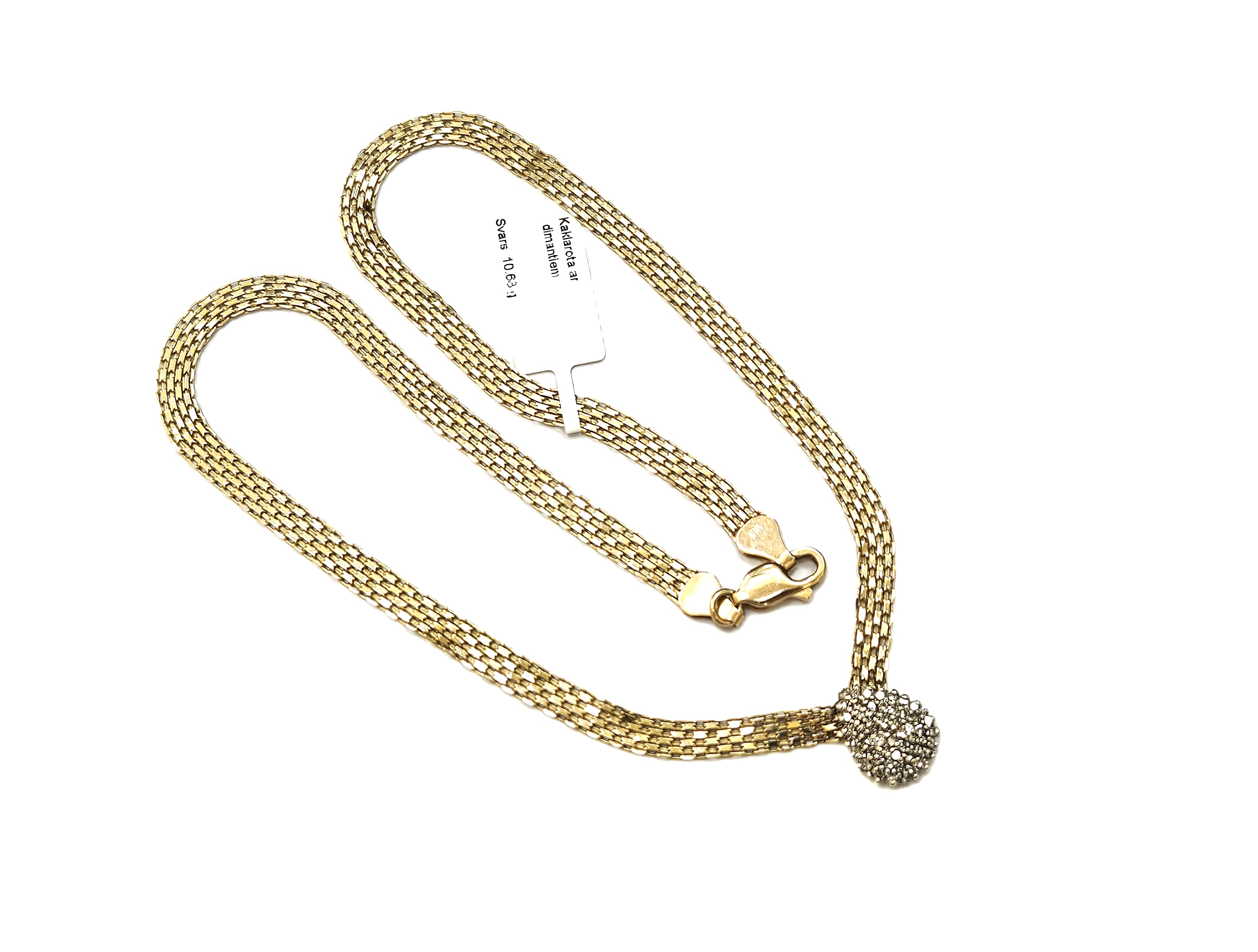 Kaklarota ar dimantiem (0.50 ct) 911-5763