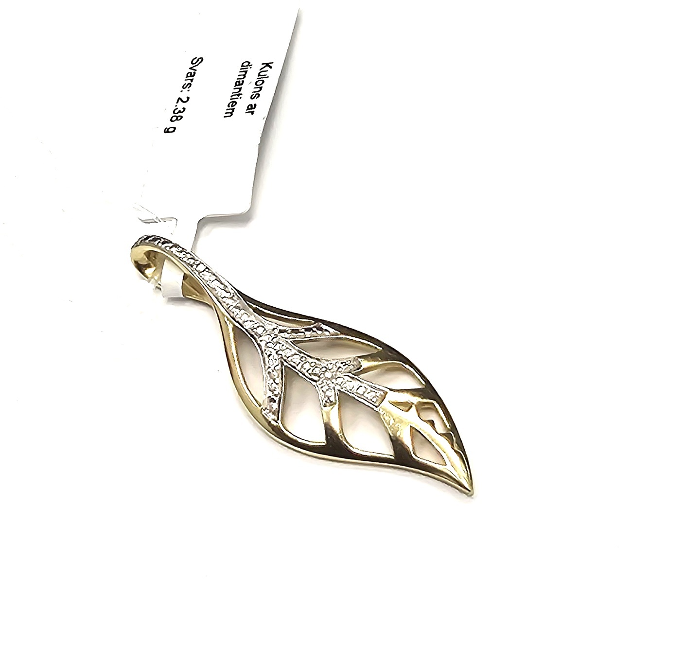 Kulons ar dimantiem (0.03 ct) 1210-5243