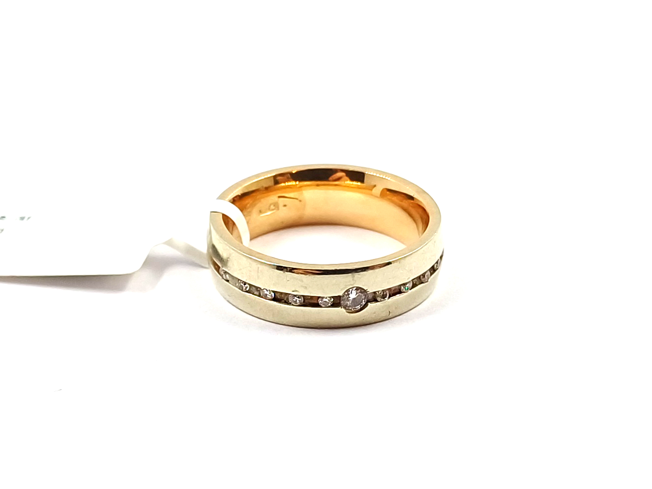 Gredzens ar briljantiem (0.10ct) 10860-0851