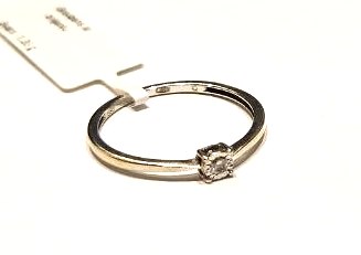 Gredzens ar briljantu (0.03 ct) 21711-1151