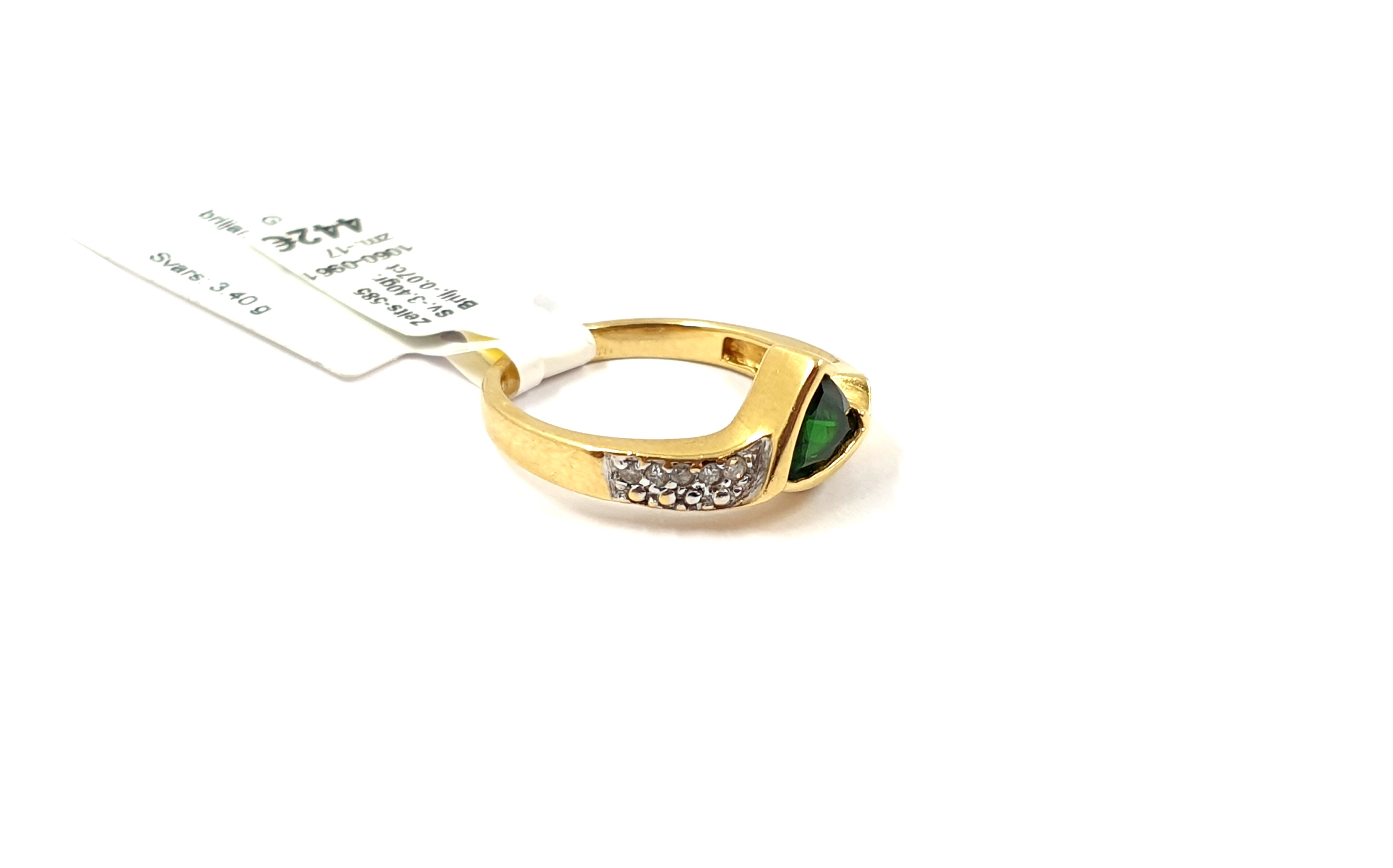 Gredzens ar briljantiem (0.07ct) 1060-0961