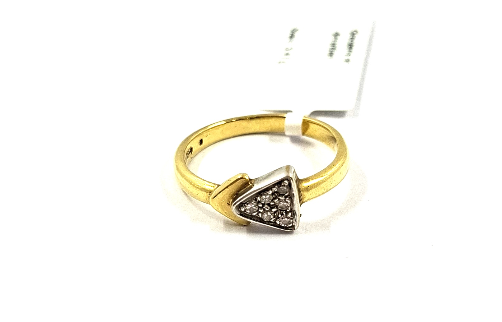 Gredzens ar briljantiem (0.06 ct)     473-0863