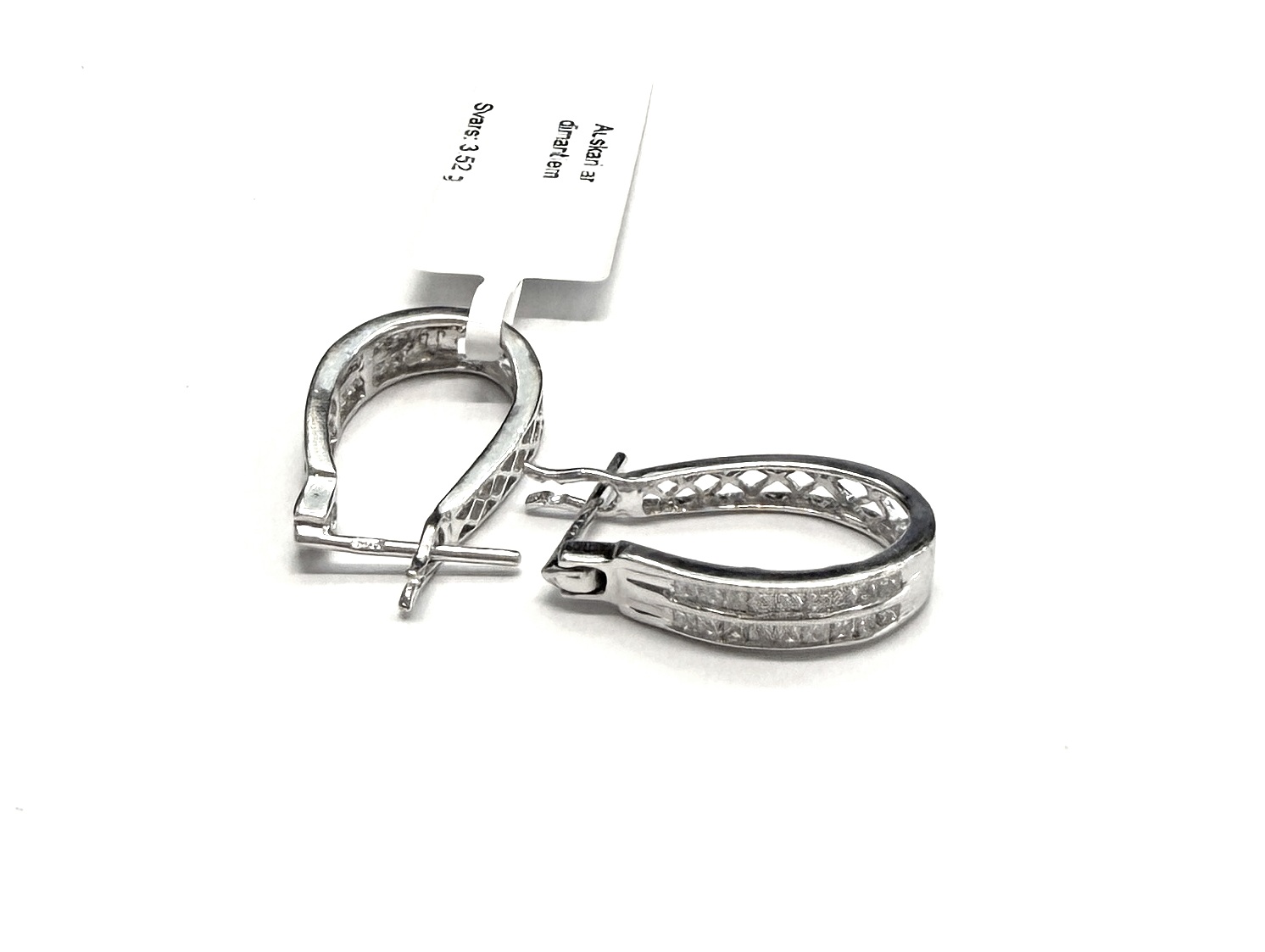 Auskari ar dimantiem (0.36ct) 3860-0761