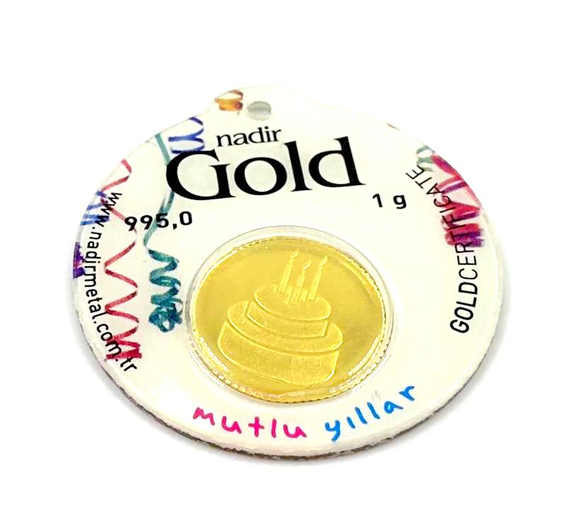 Zelta stienis Nadir Gold 1gr. (622-2263)