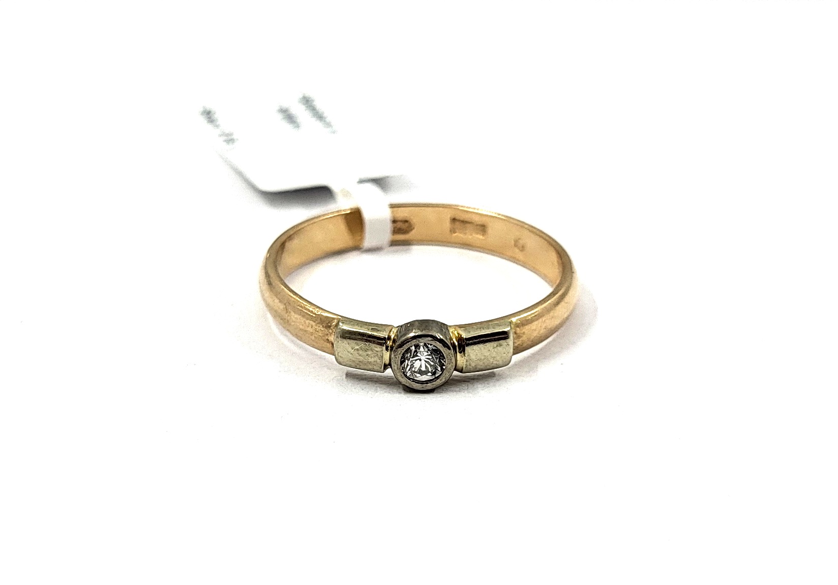 Gredzens ar briljantu  (0.11ct)  11410-4551