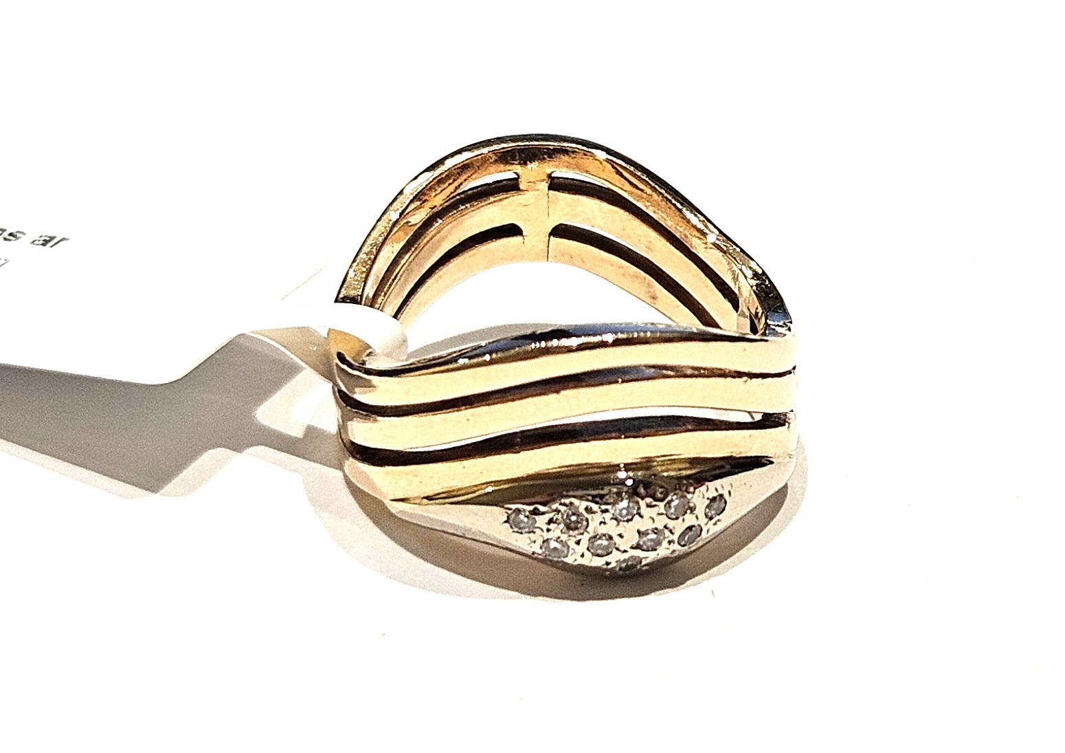 Gredzens ar briljantiem (0.10 ct) 2291g7-1151