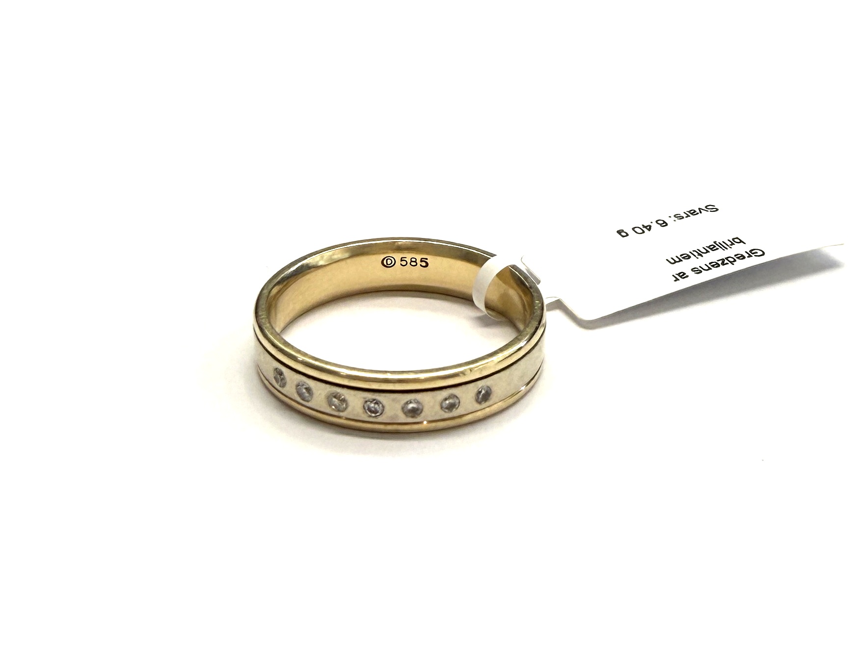 Gredzens ar briljantiem (0.09ct) 691-0761