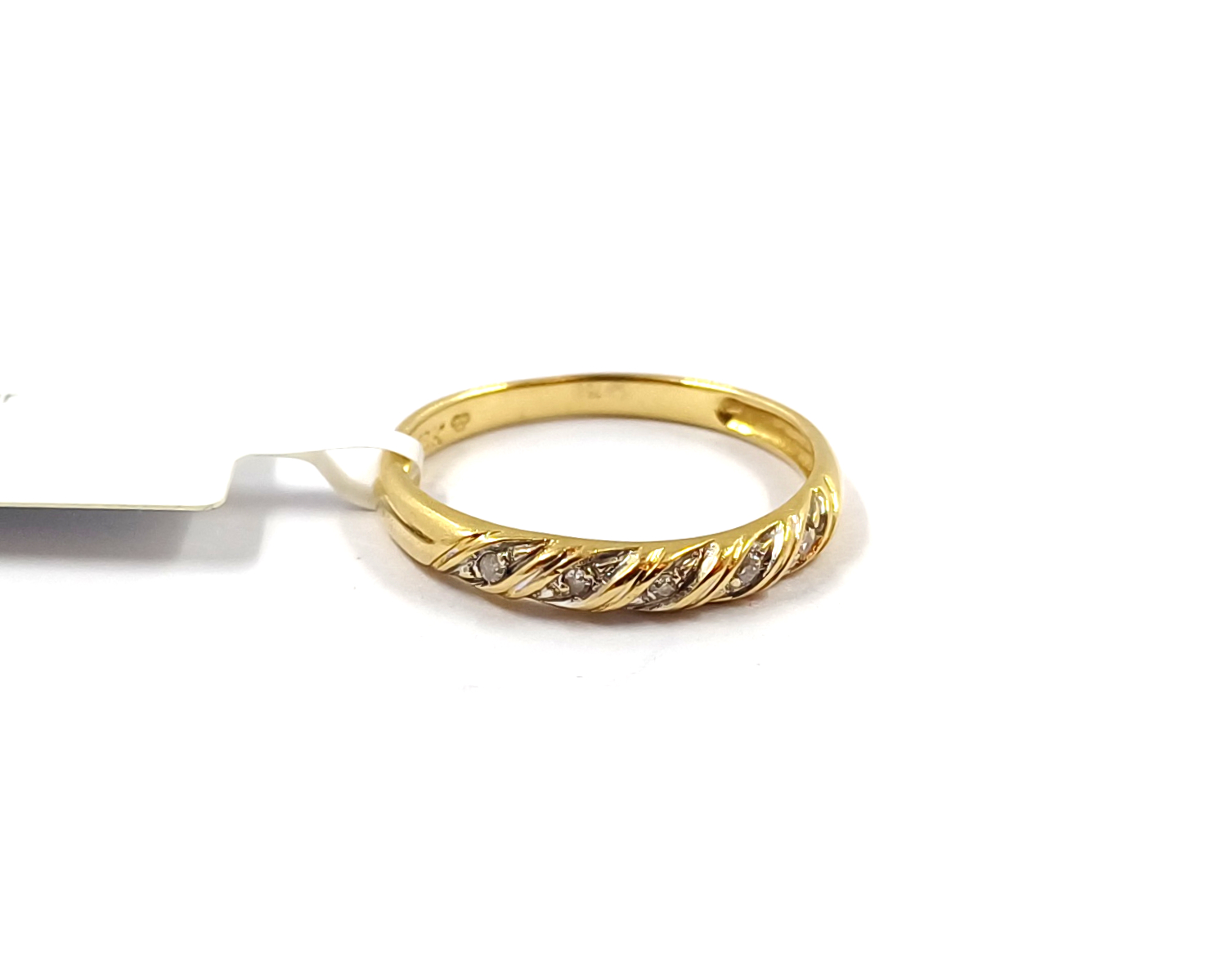 Gredzens ar dimantiem (0.03ct) 750-0863