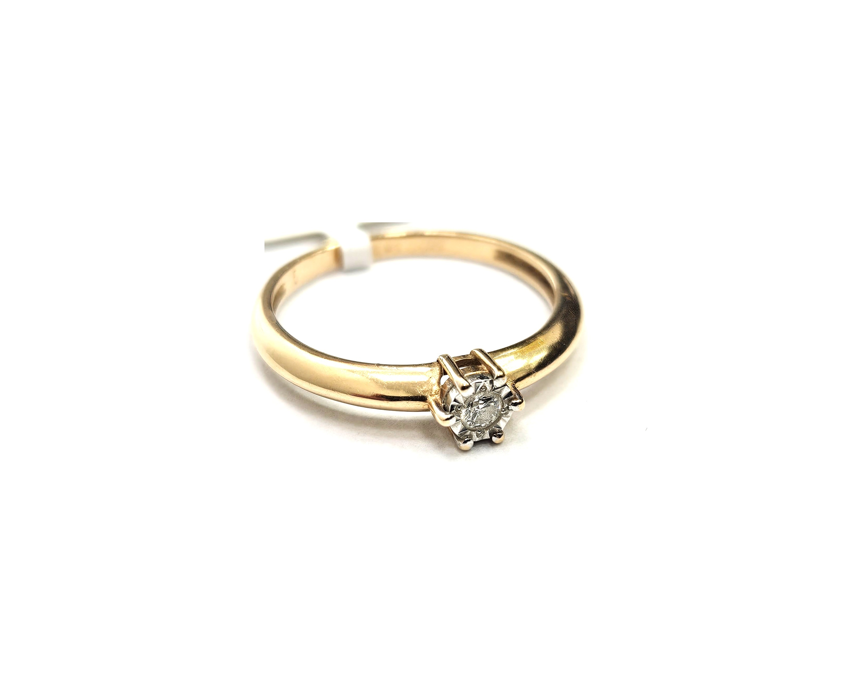 Gredzens ar briljantu (0.03 ct) 1941-5761