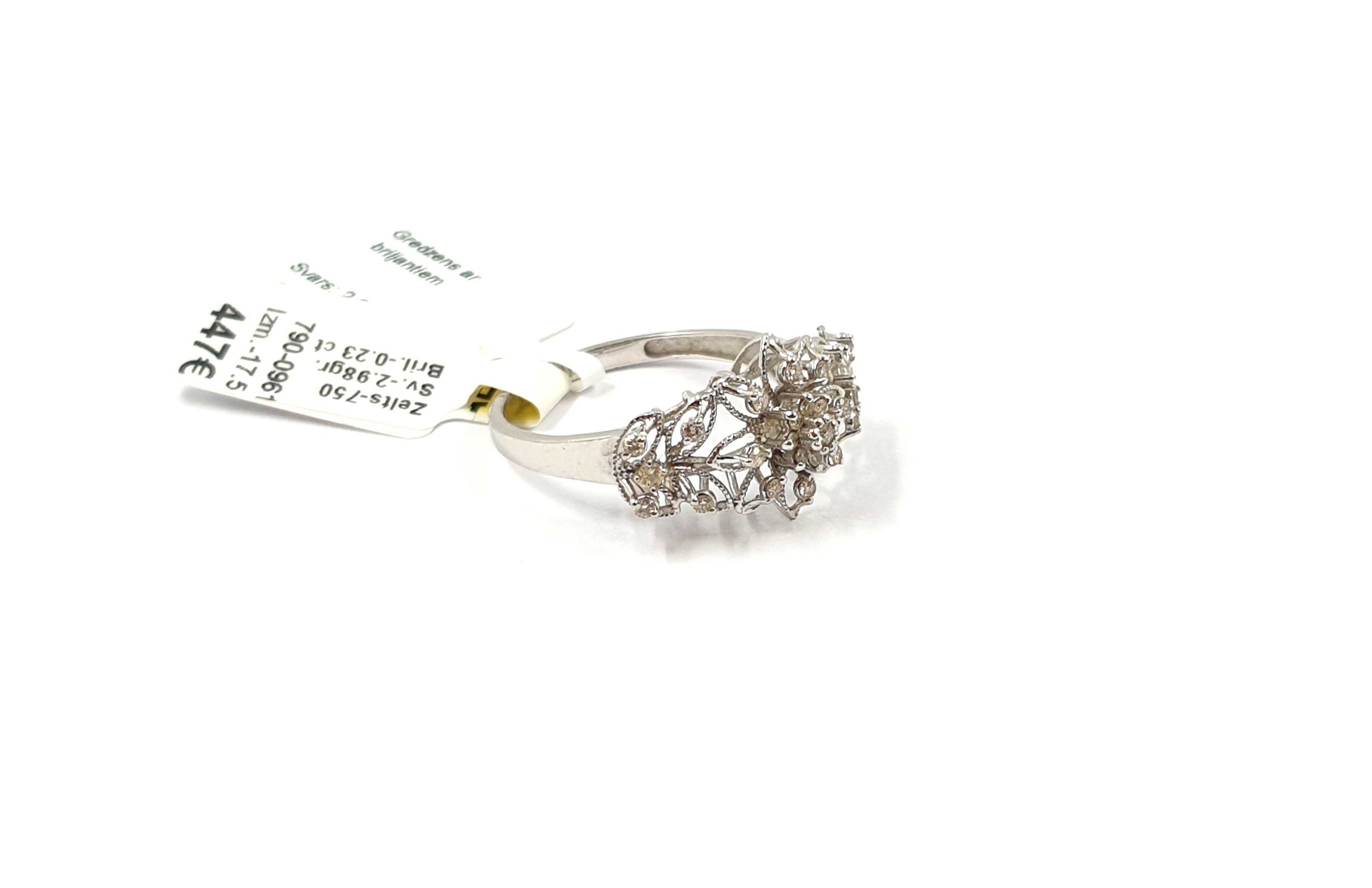 Gredzens ar briljantiem (0.23ct) 790-0961