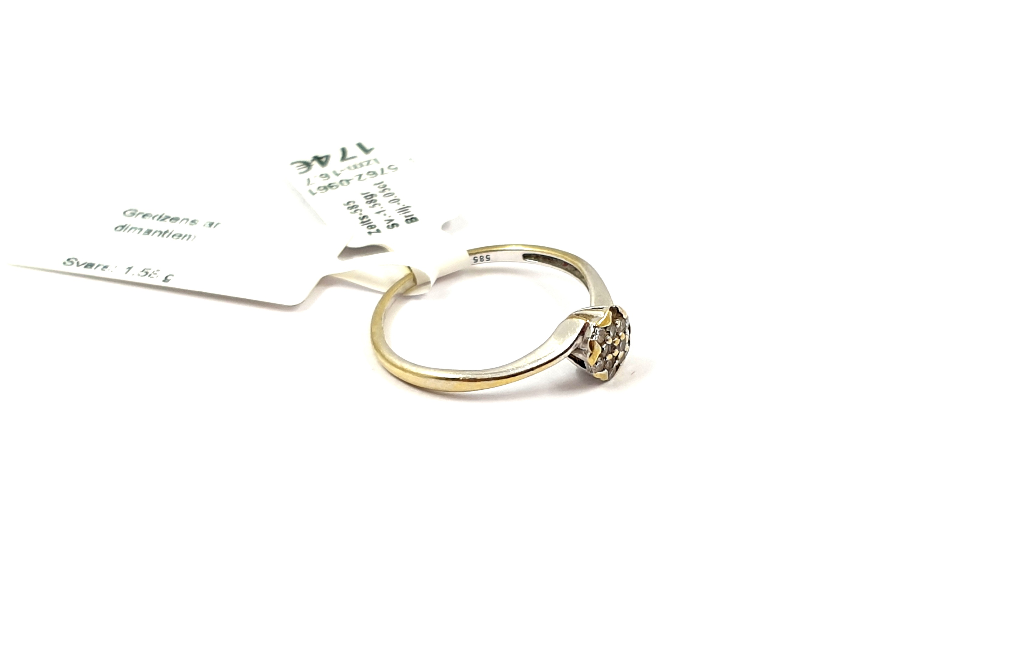 Gredzens ar briljantiem (0.05ct) 5762-0961