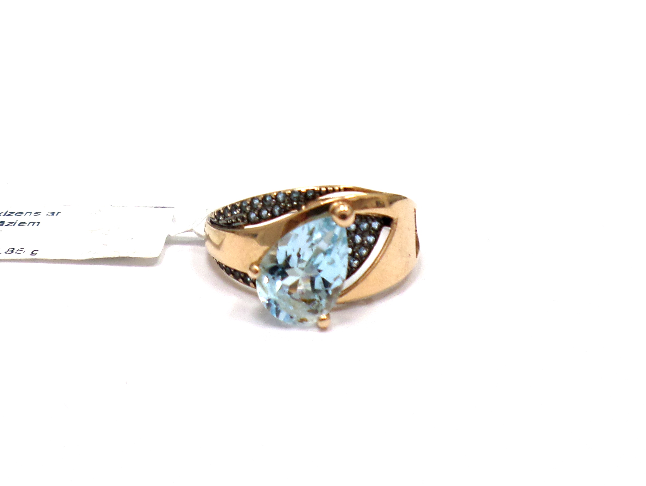 Gedzens ar topāziem (0.65ct)  382-1763