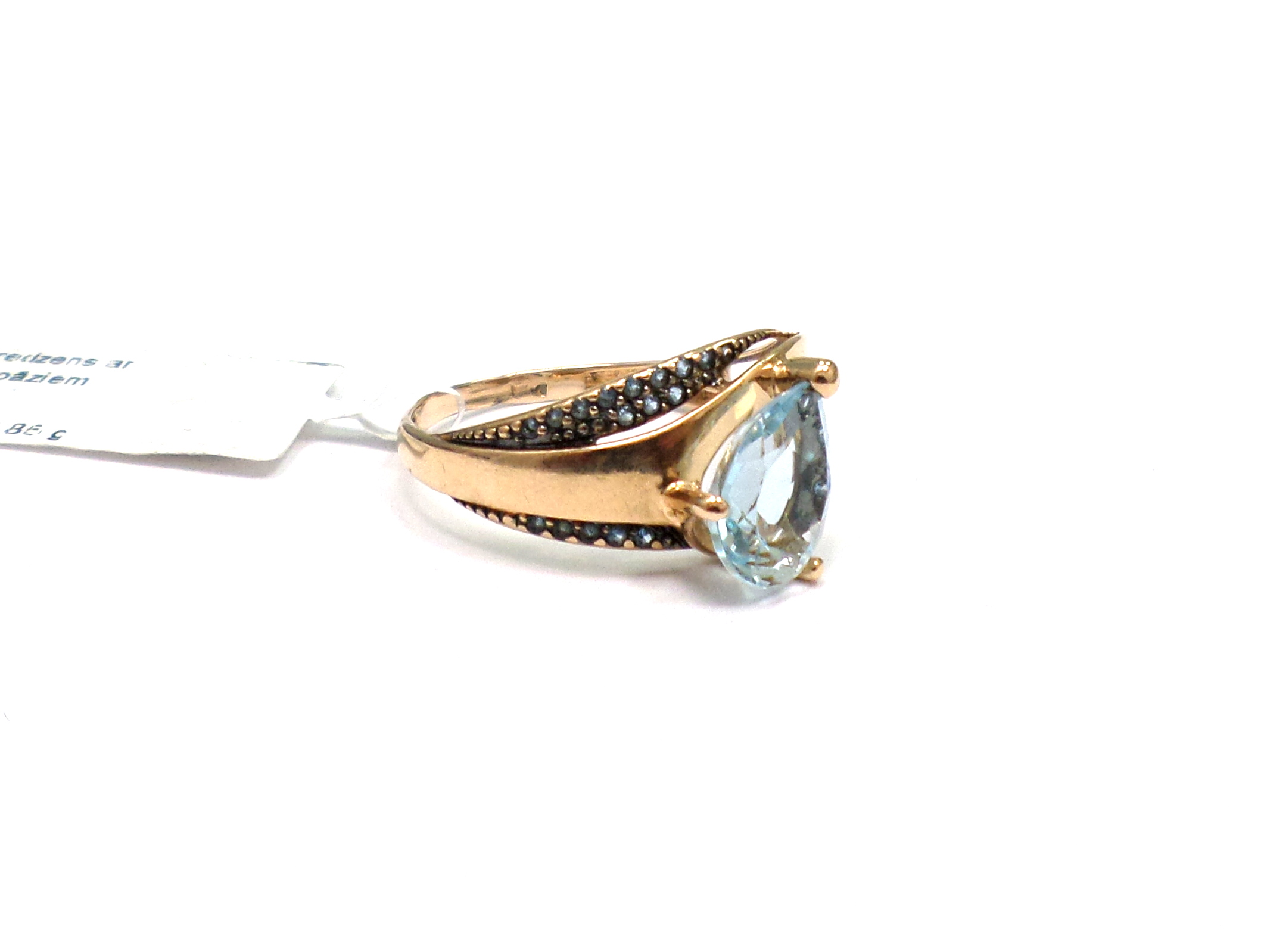 Gedzens ar topāziem (0.65ct)  382-1763