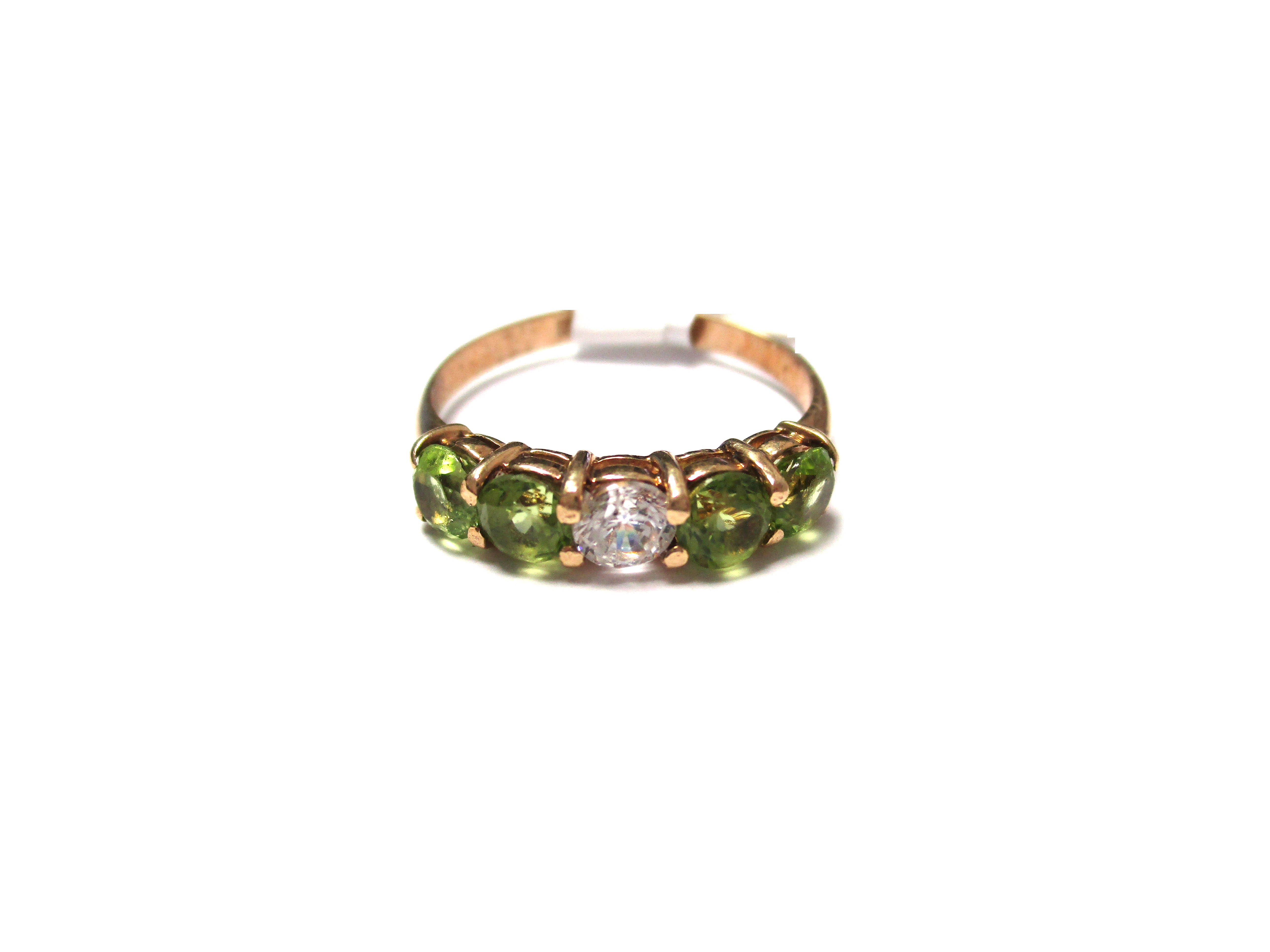 Gredzens  ar peridotiem (23g3-1263)