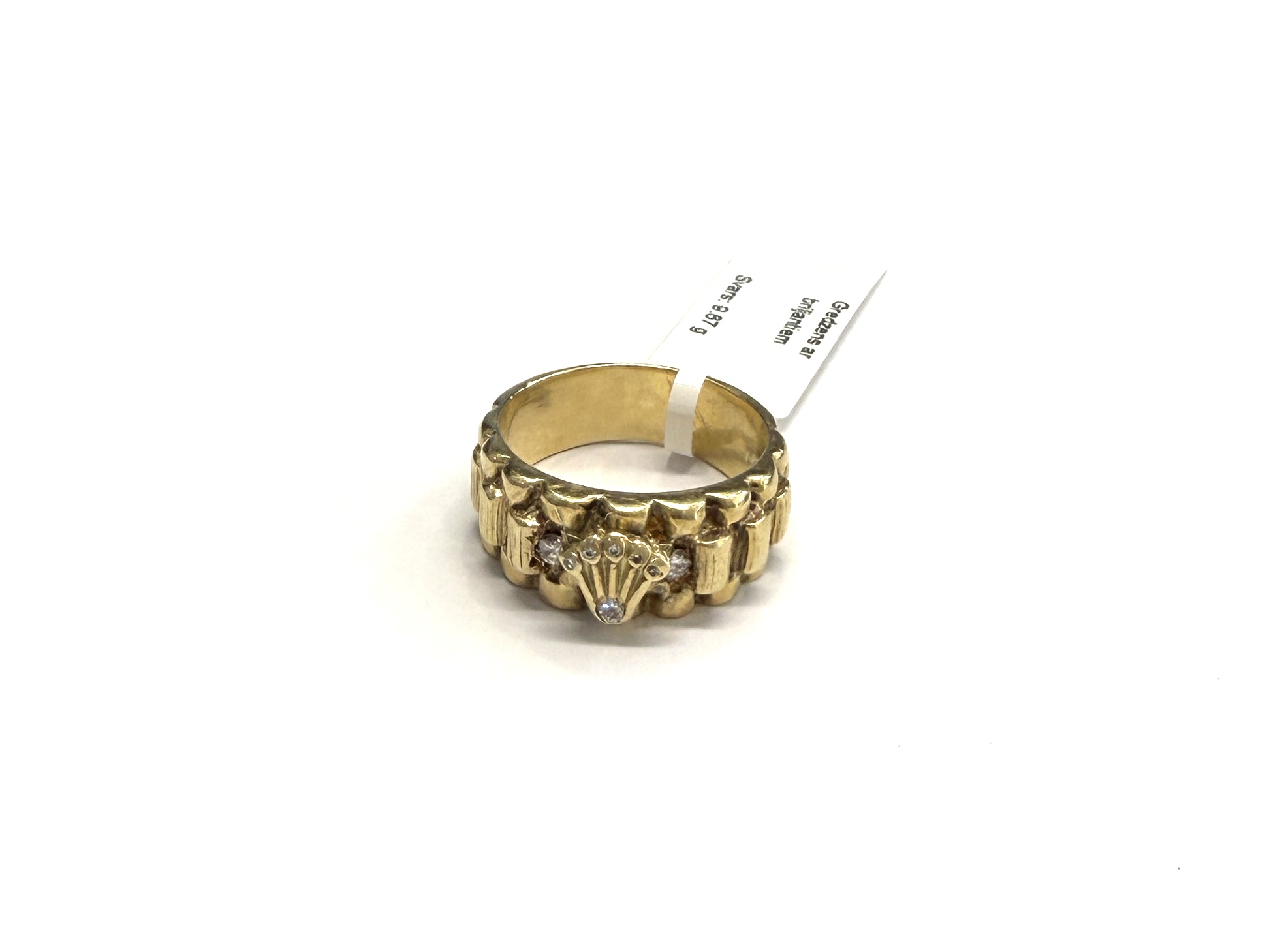 Gredzens ar briljantiem (0.12ct)  246g2-0763