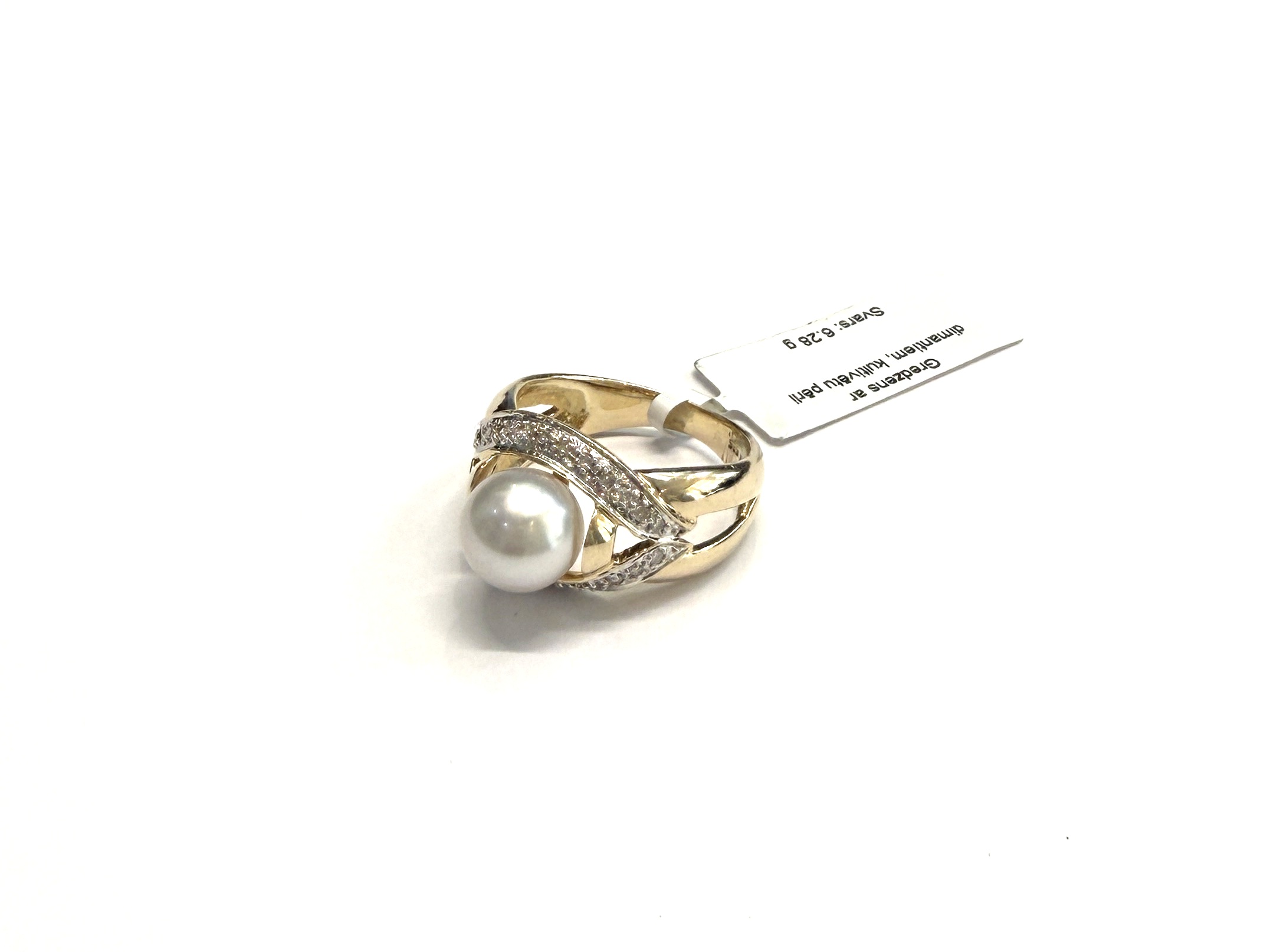 Gredzens ar briljantiem (0.07ct) 246g3-0763