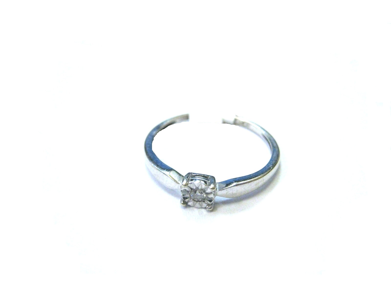 Gredzens ar briljantu (0.02 ct.) 26181-0551