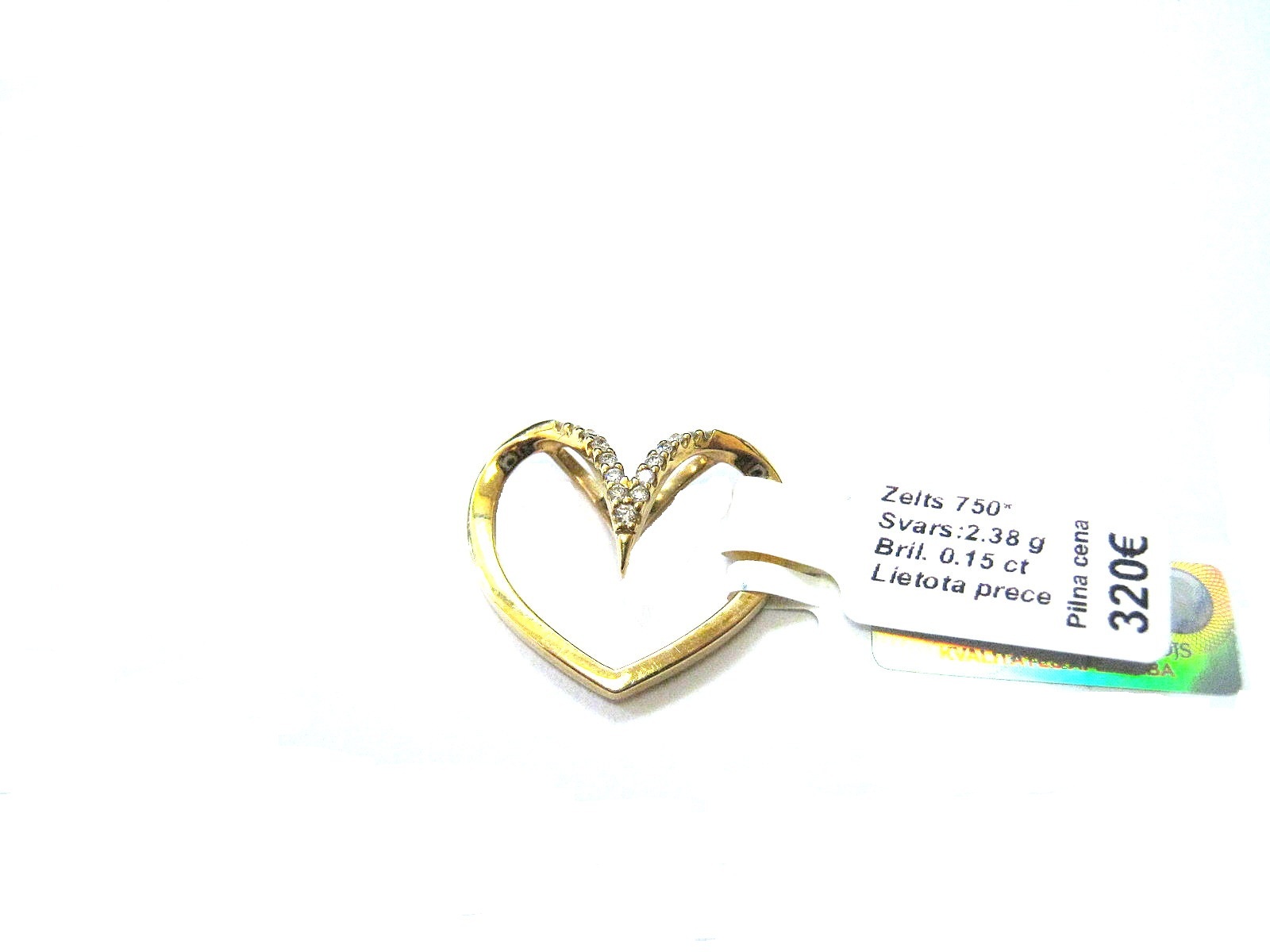 Kulons ar briljantiem (0.15 ct.) 25200-0551