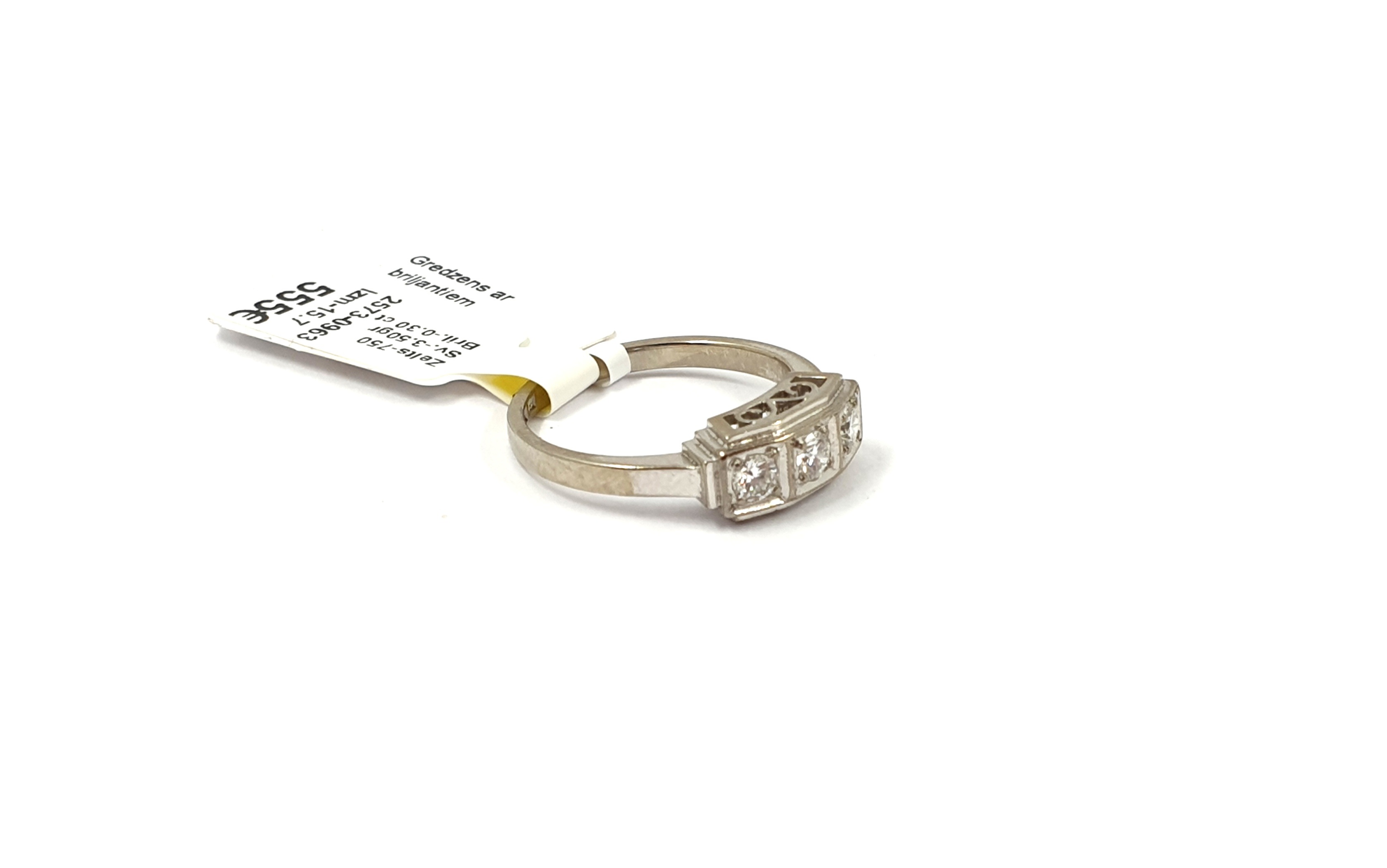 Gredzens ar briljantiem (0.30ct) 2573-0963