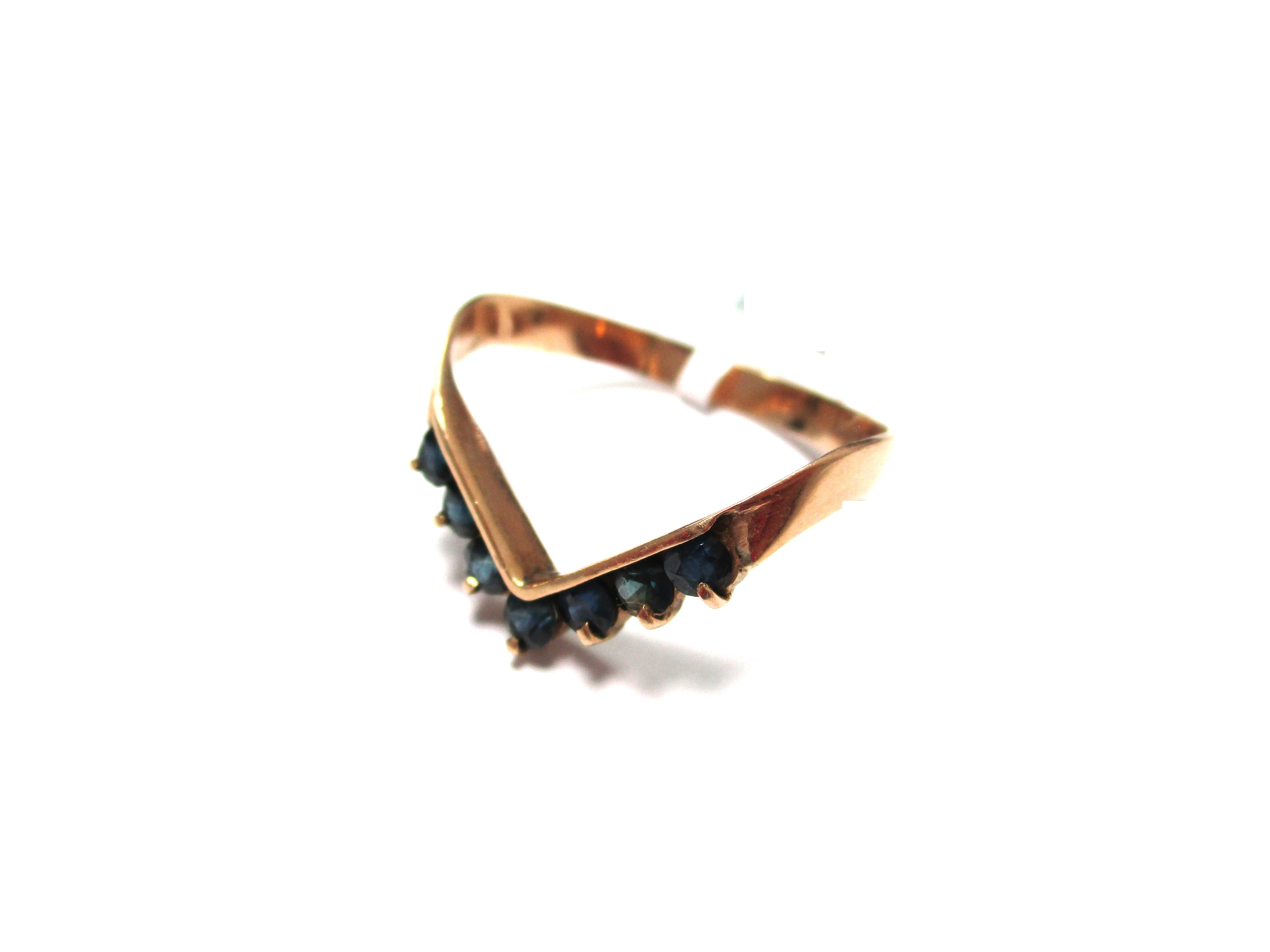 Gredzens ar safīriem (0.35 ct) 1260-3463