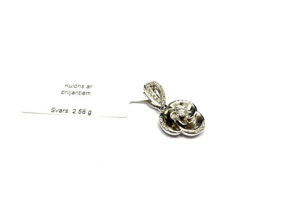 Kulons ar briljantiem (0.26 ct) 4481-8361