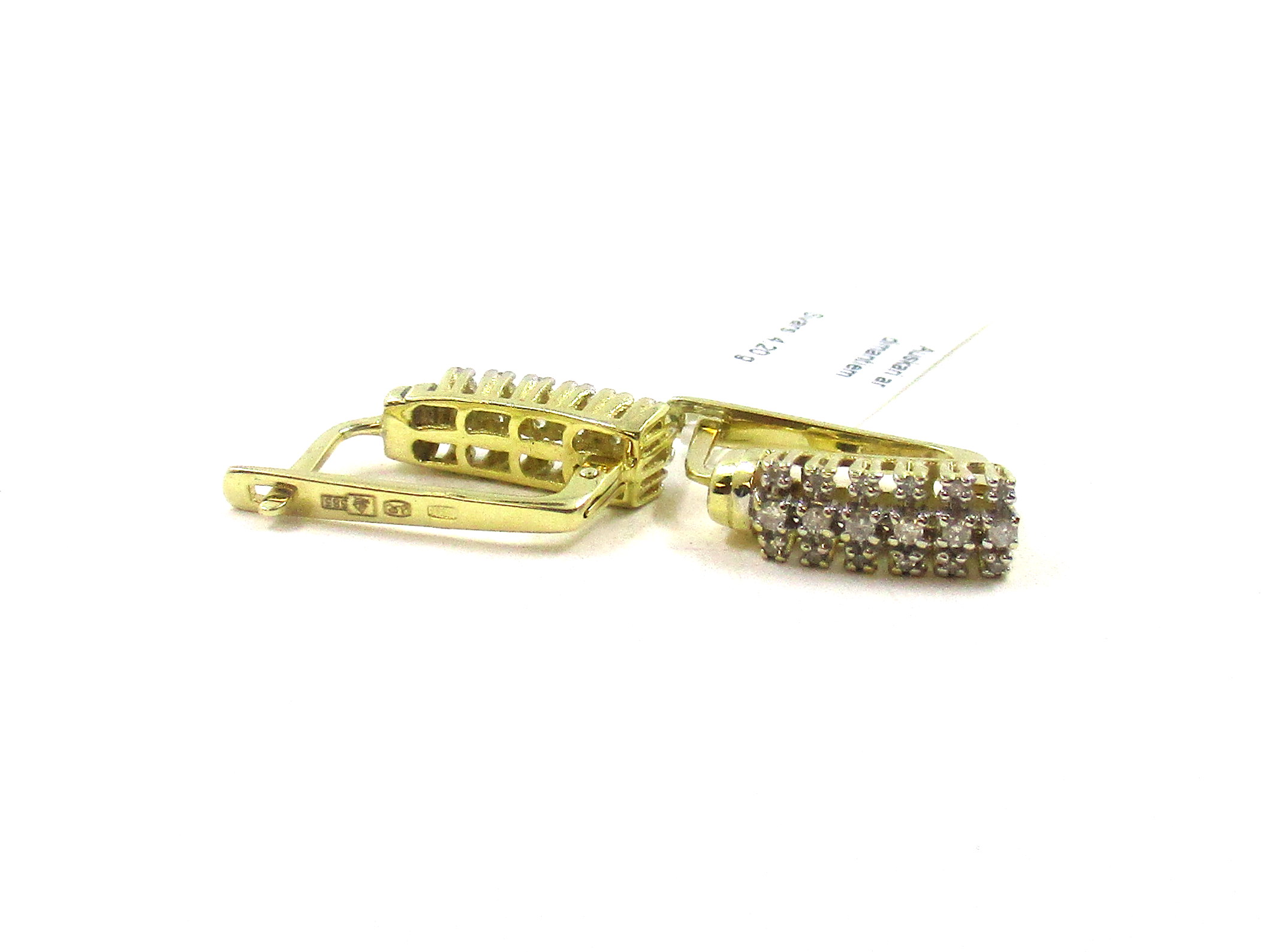 Auskari ar dimantiem (0.24ct) 1430-8163