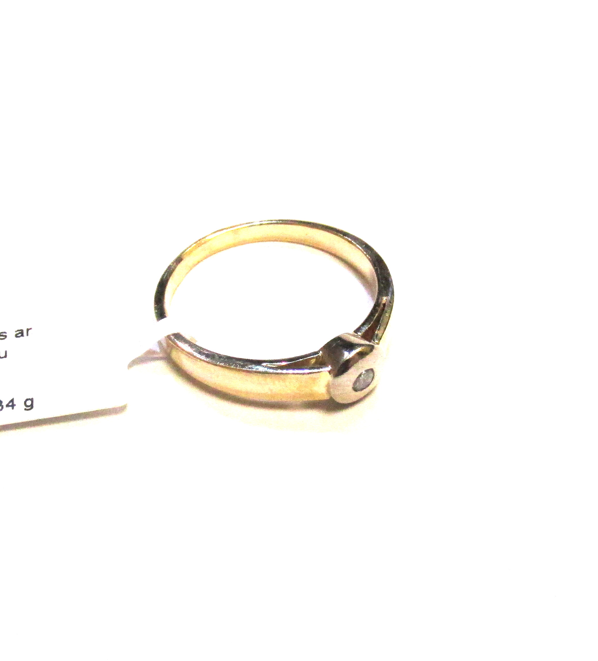 Gredzens ar briljantu (0.08ct) 470-4061