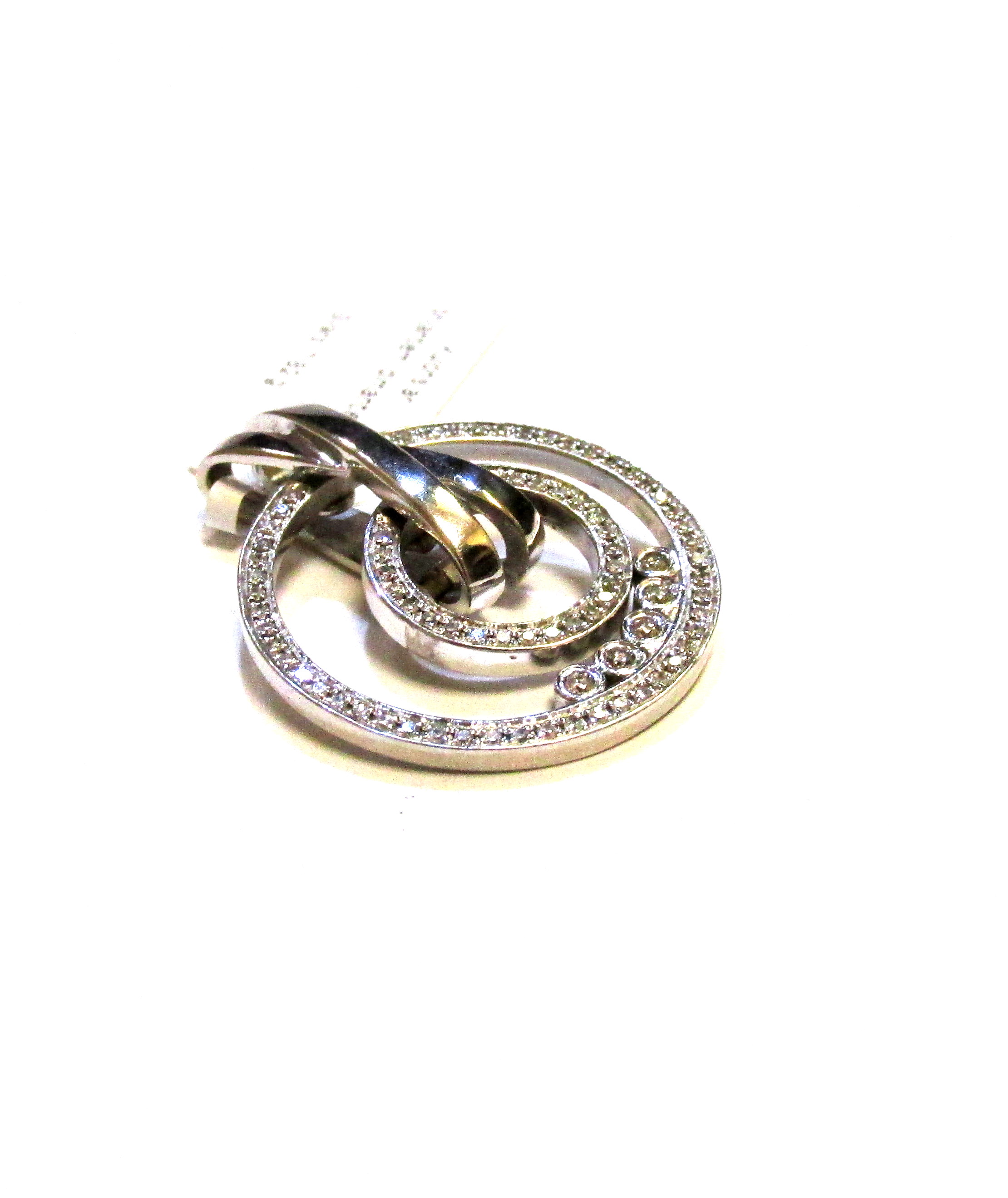 Kulons ar briljantiem, dimantiem (0.42ct) 1552-4061 Rezervēts līdz 10.06.26 (IP)