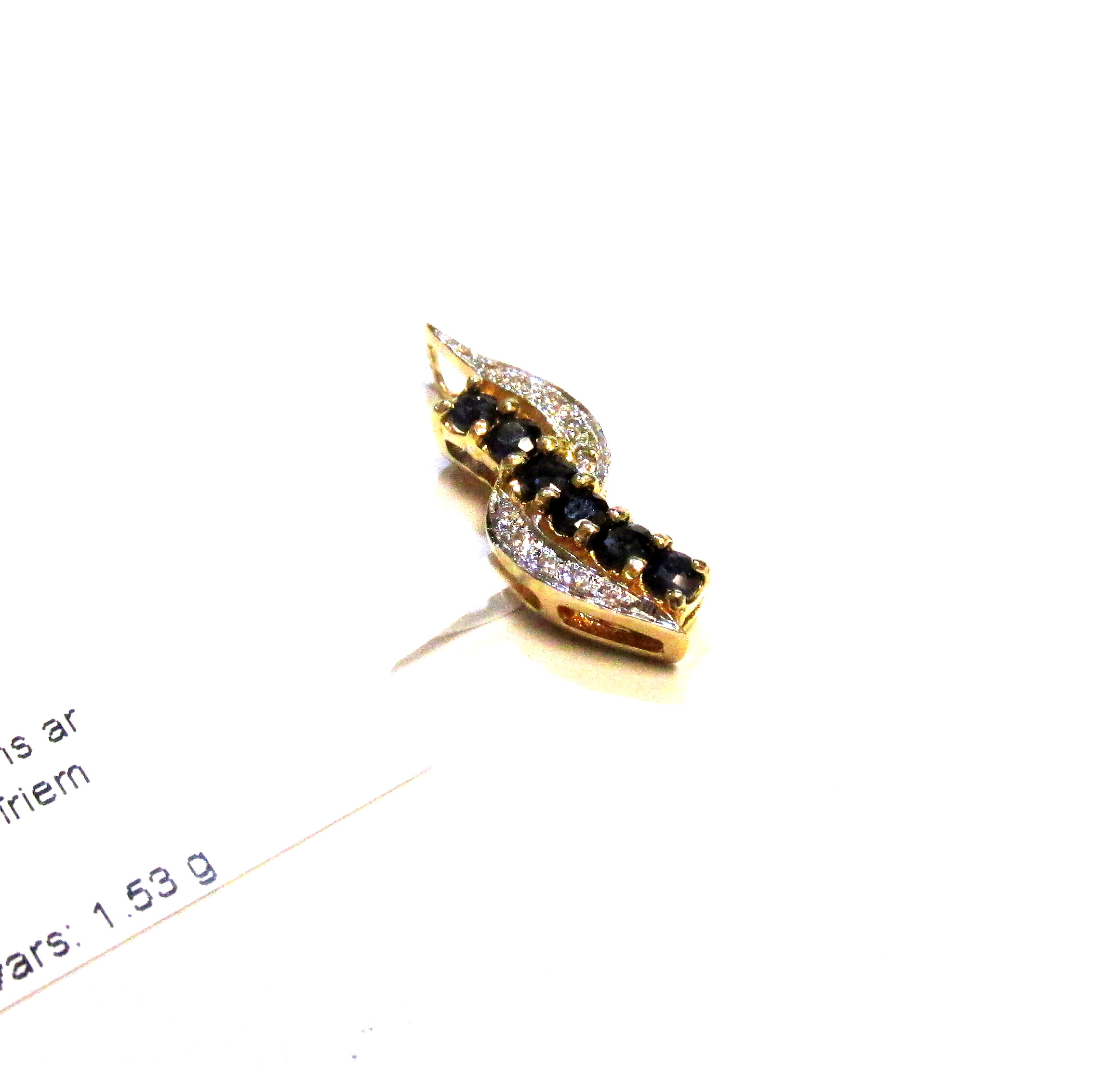 Kulons ar safīriem (0.33ct) 591-4063