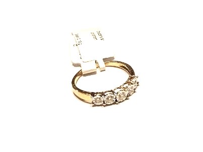 Gredzens ar briljantiem (0.25 ct) 2100-1163 Rezervēts līdz 20.06.2026 (GA)