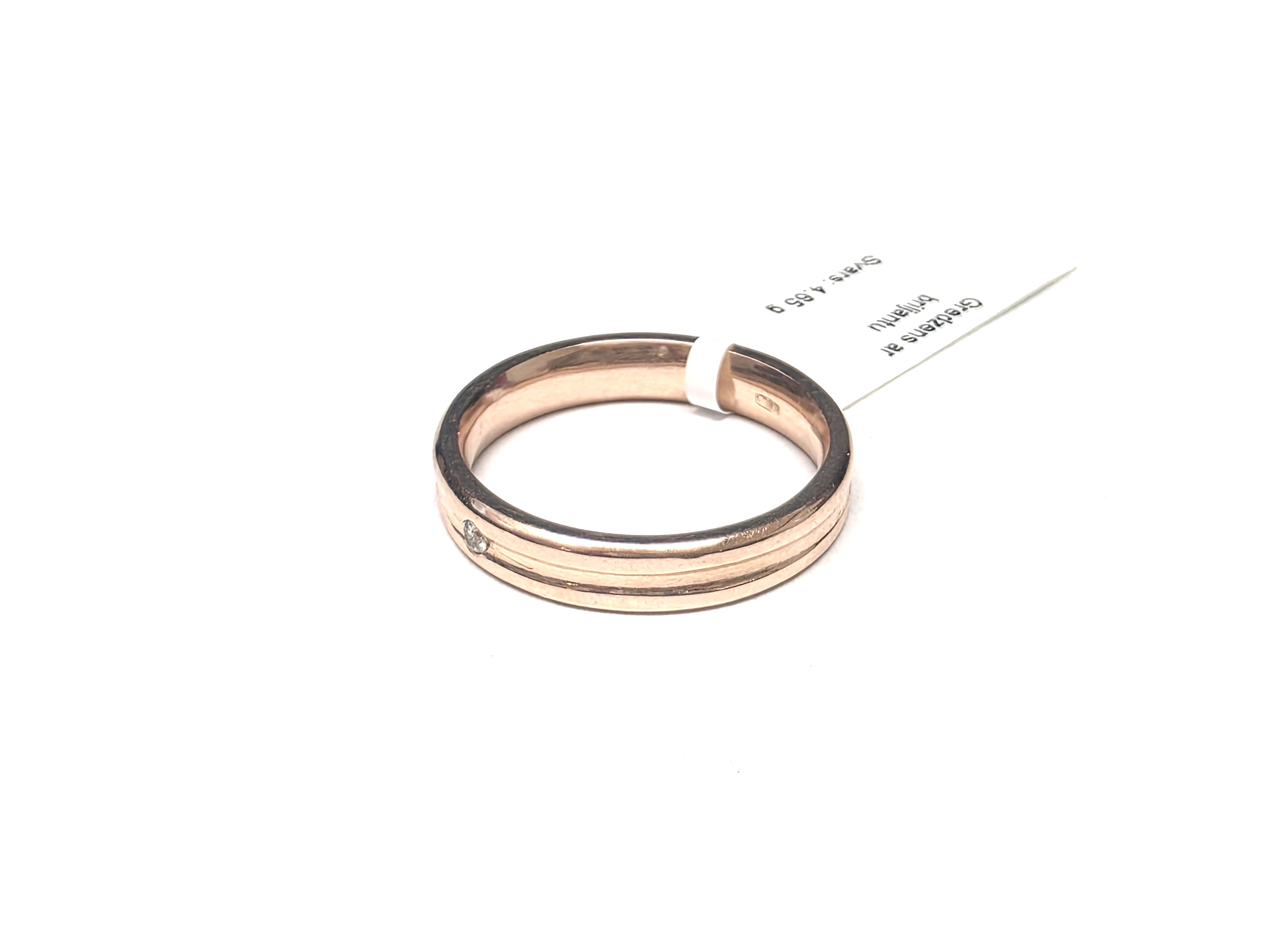 Gredzens ar briljantu (0.01 ct)  1322-5063