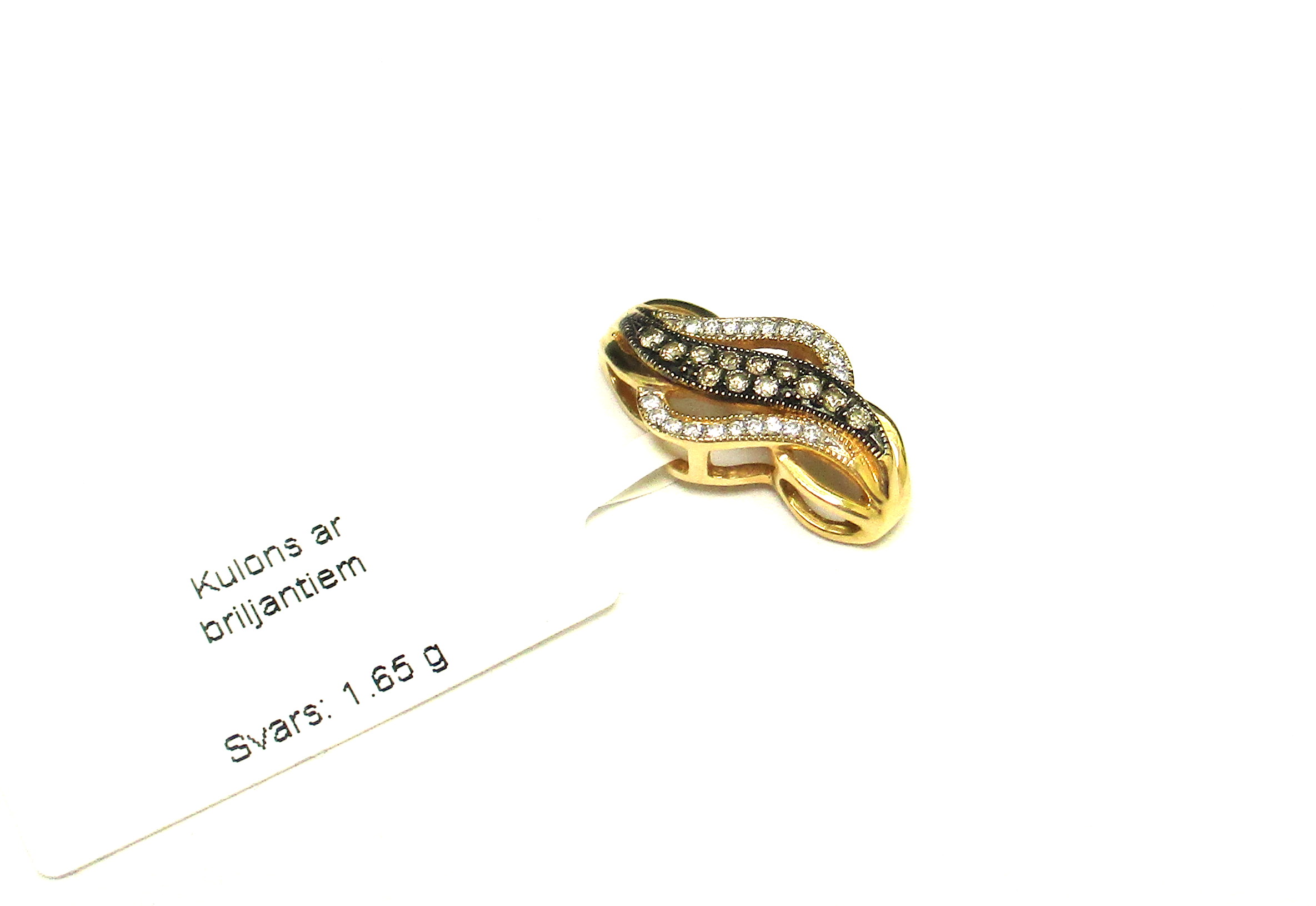 Kulons ar briljantiem (0.16 ct) 1330-5263