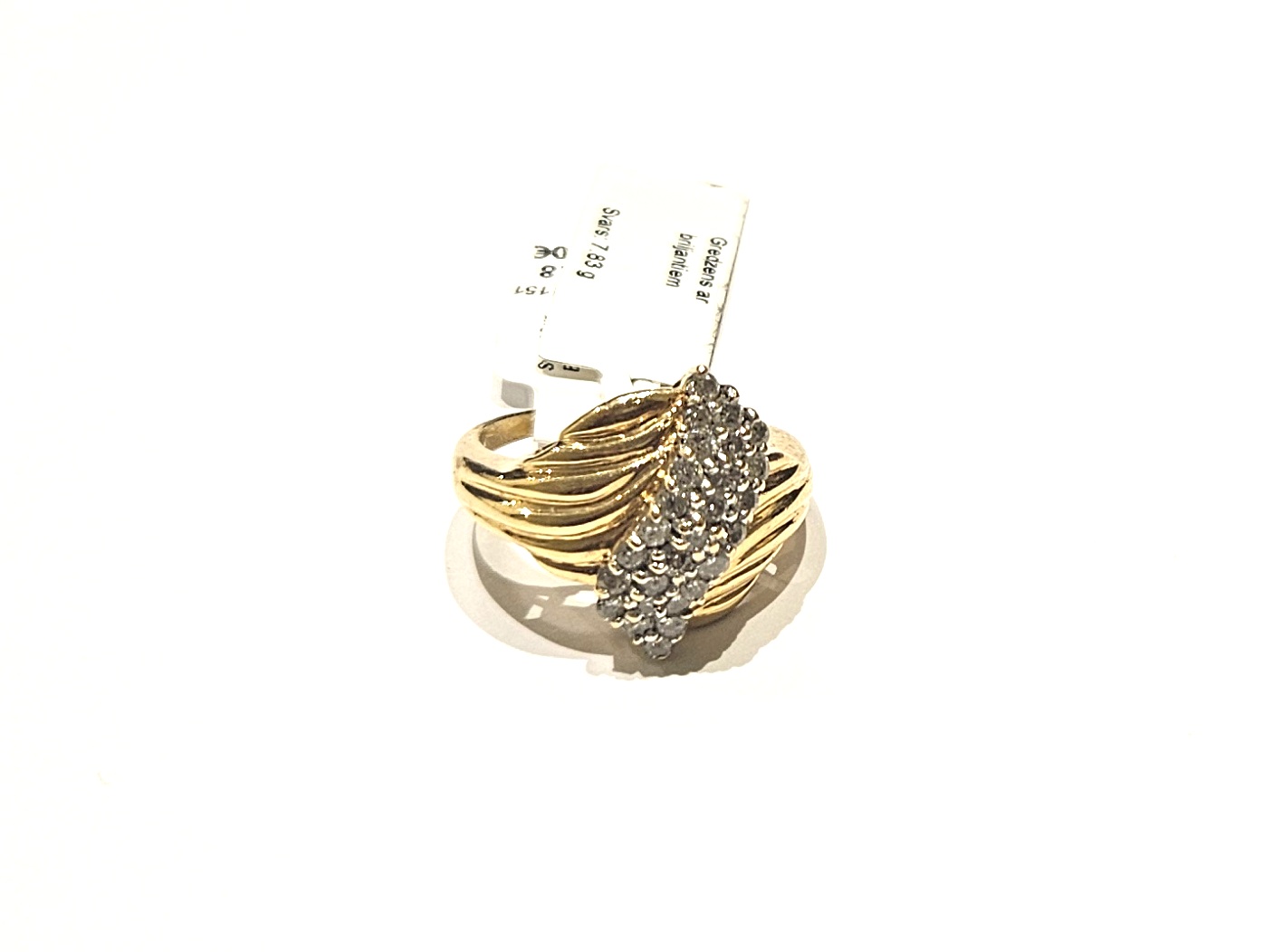 Gredzens ar briljantiem (0.54 ct) 1160-1151