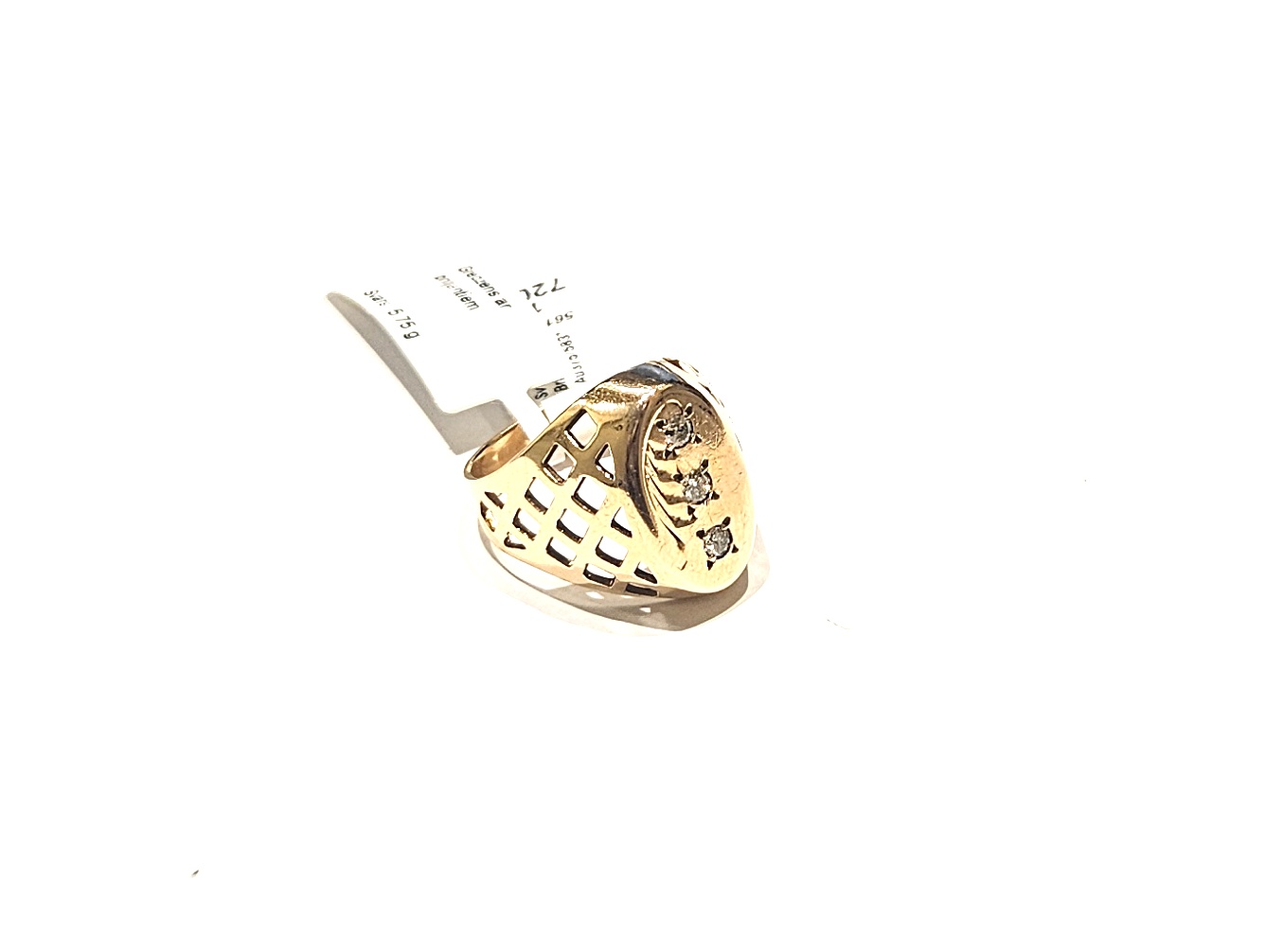 Gredzens ar briljantiem (0.24 ct) 5610-1161