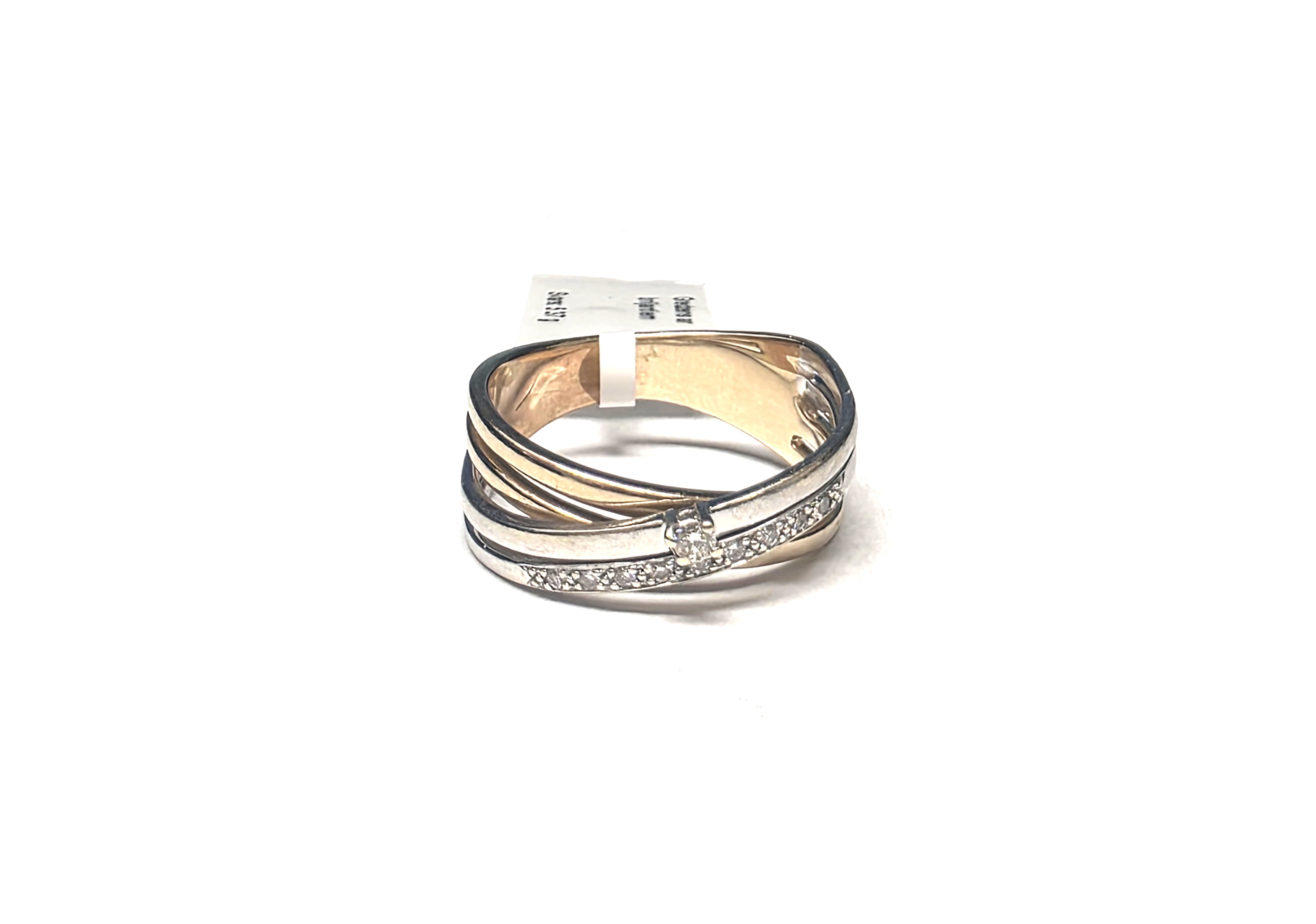 Gredzens ar briljantiem (0.12 ct)  2121-5061